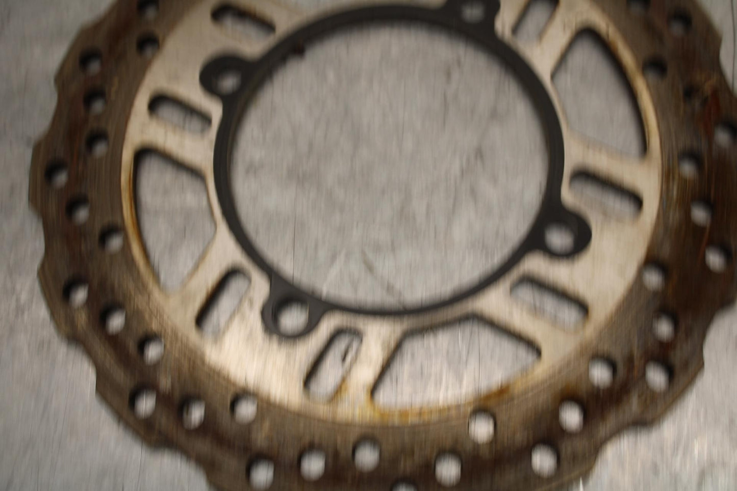 2012 Kawasaki Ninja ZX14R ZX1400E REAR ROTOR BACK BRAKE DISC WITH ABS RING BB60