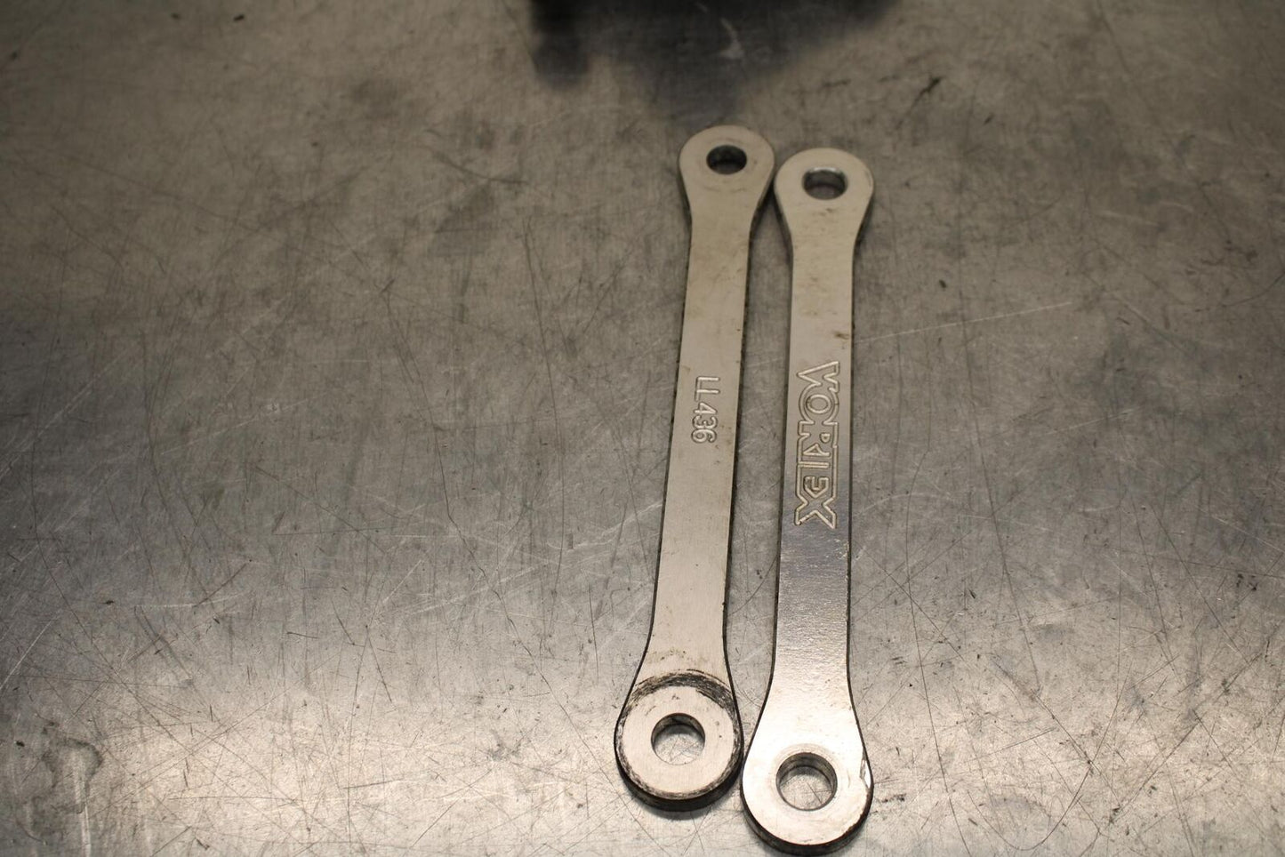 2009 Kawasaki Ninja 250R EX250J REAR DOGBONE SHOCK LINKAGE LINK BB87