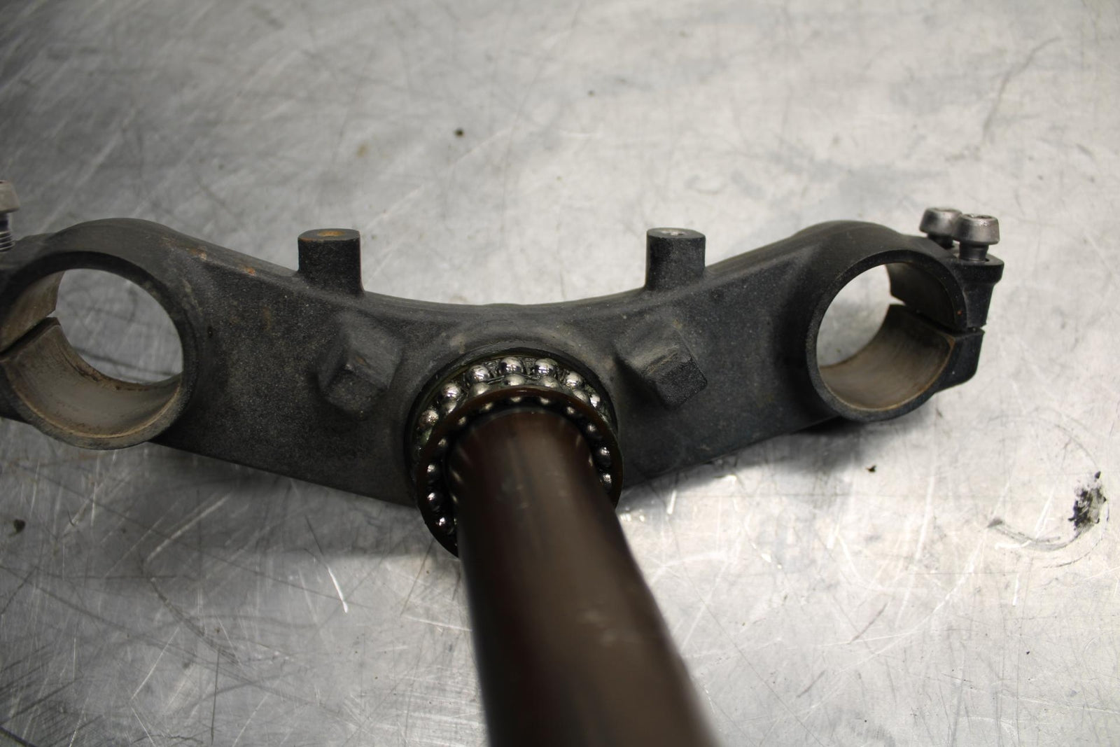 11 KAWASAKI NINJA 650 ER EX 650 FRONT FORKS CLAMP LOWER TRIPLE TREE STEM BB503