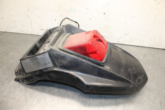 08-18 KAWASAKI KLR650 REAR BACK FENDER MUD GUARD BB707