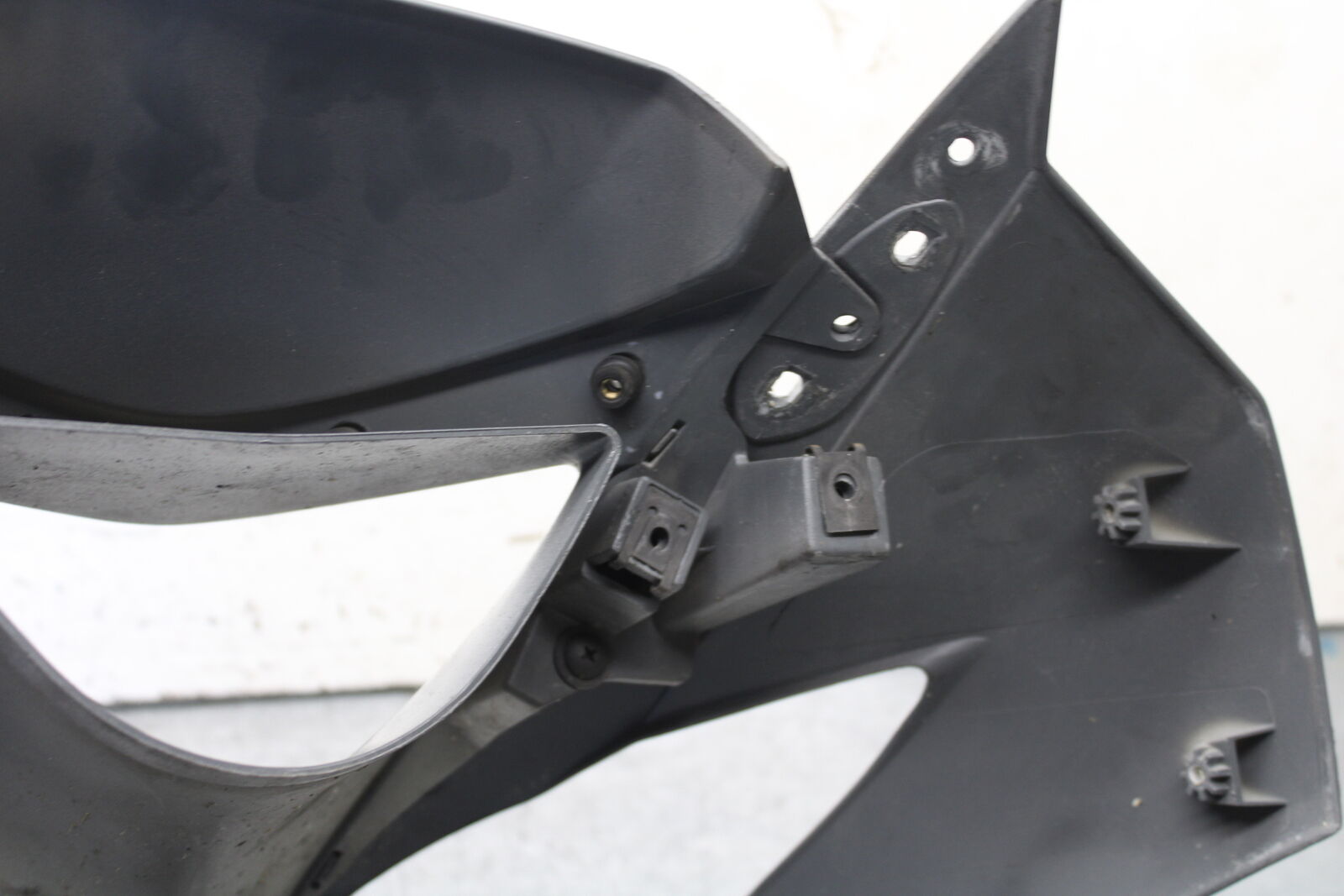 09-12 KAWASAKI NINJA ZX6R AFTERMARKET FRONT UPPER NOSE FAIRING COWL SHROUD BB656