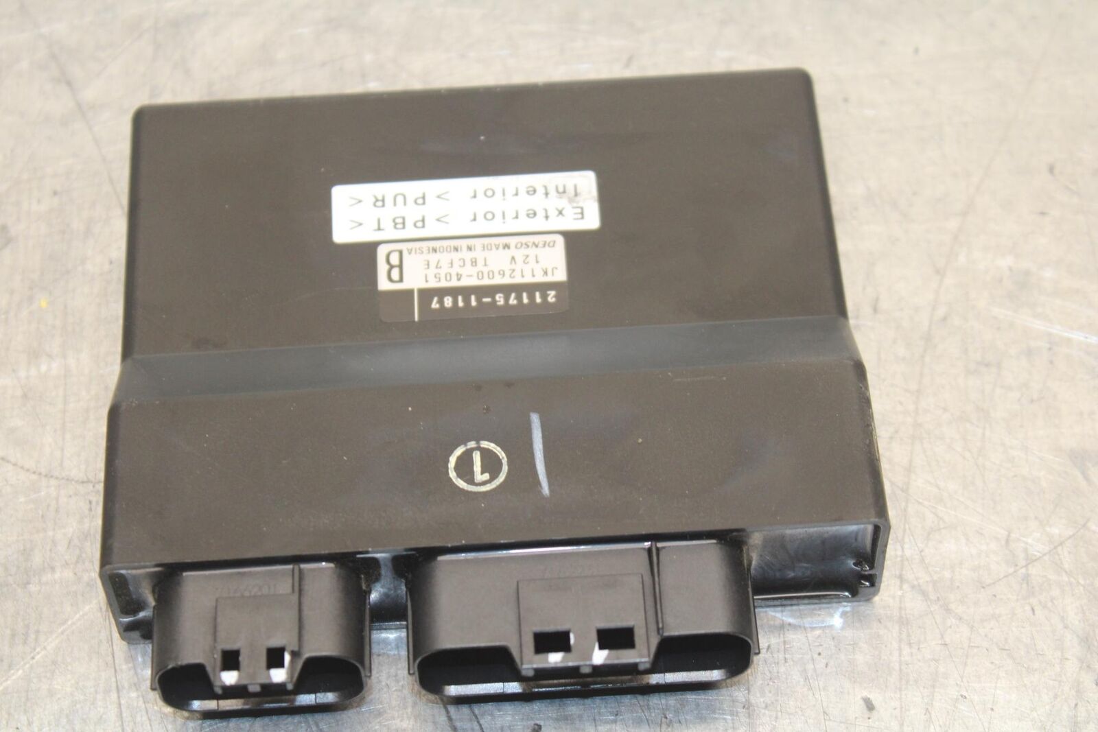 12-17 KAWASAKI ER-6N Z650 ECU COMPUTER CONTROLLER UNIT BLACK BOX CDI  BB607