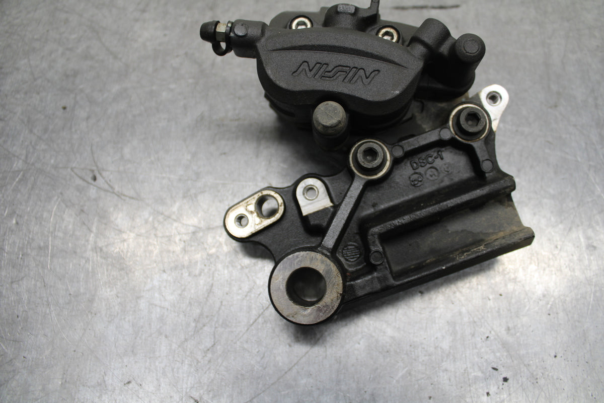 24 KAWASAKI NINJA 500 ABS REAR BACK BRAKE CALIPER W MOUNT BRACKET BB744