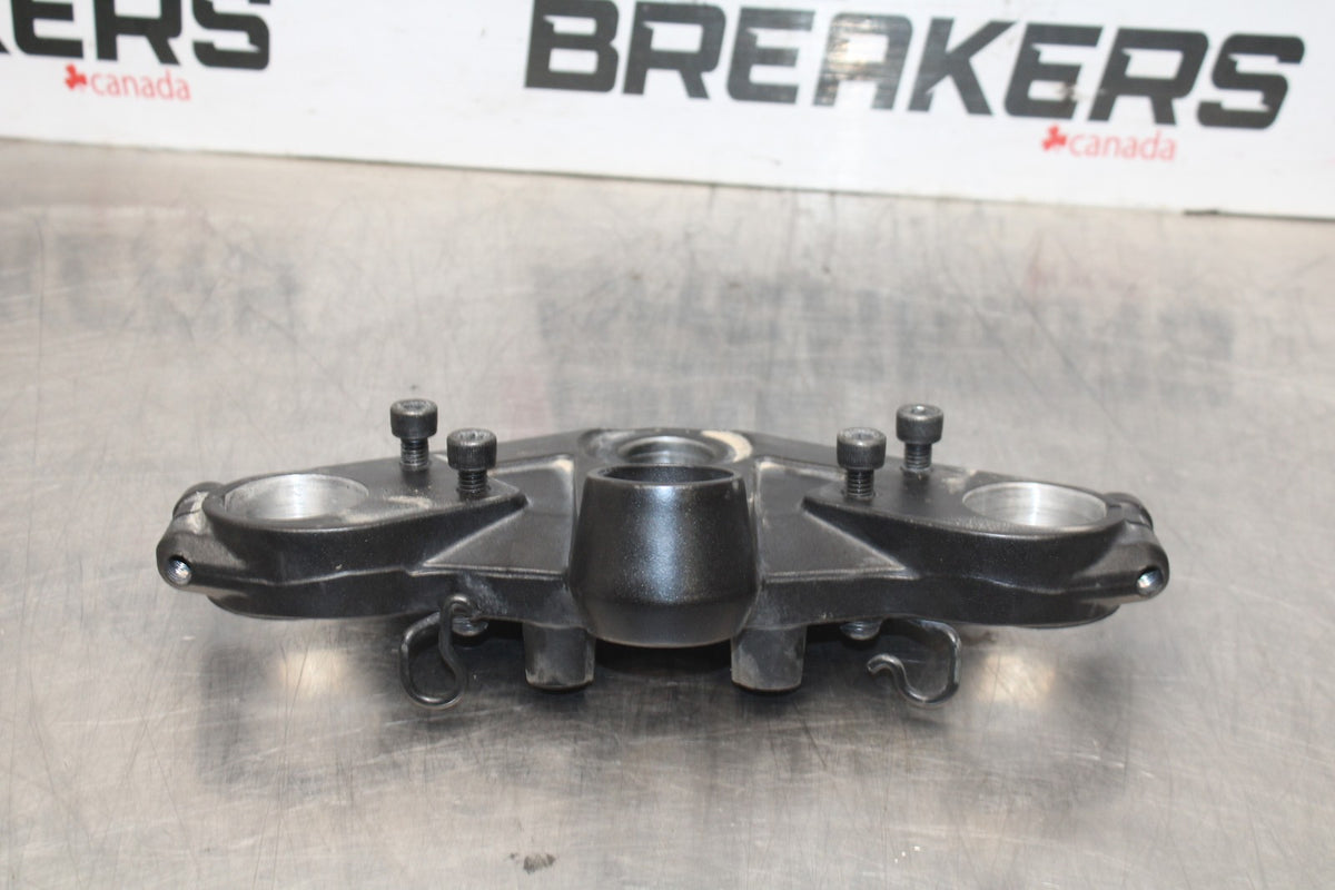 08-12 KAWASAKI NINJA 250R EX250J FORKS UPPER TRIPLE TREE CLAMP BB784