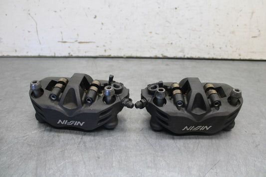 09-12 KAWASAKI NINJA ZX6R RIGHT LEFT FRONT BRAKE CALIPER SET PAIR CALIPERS BB698