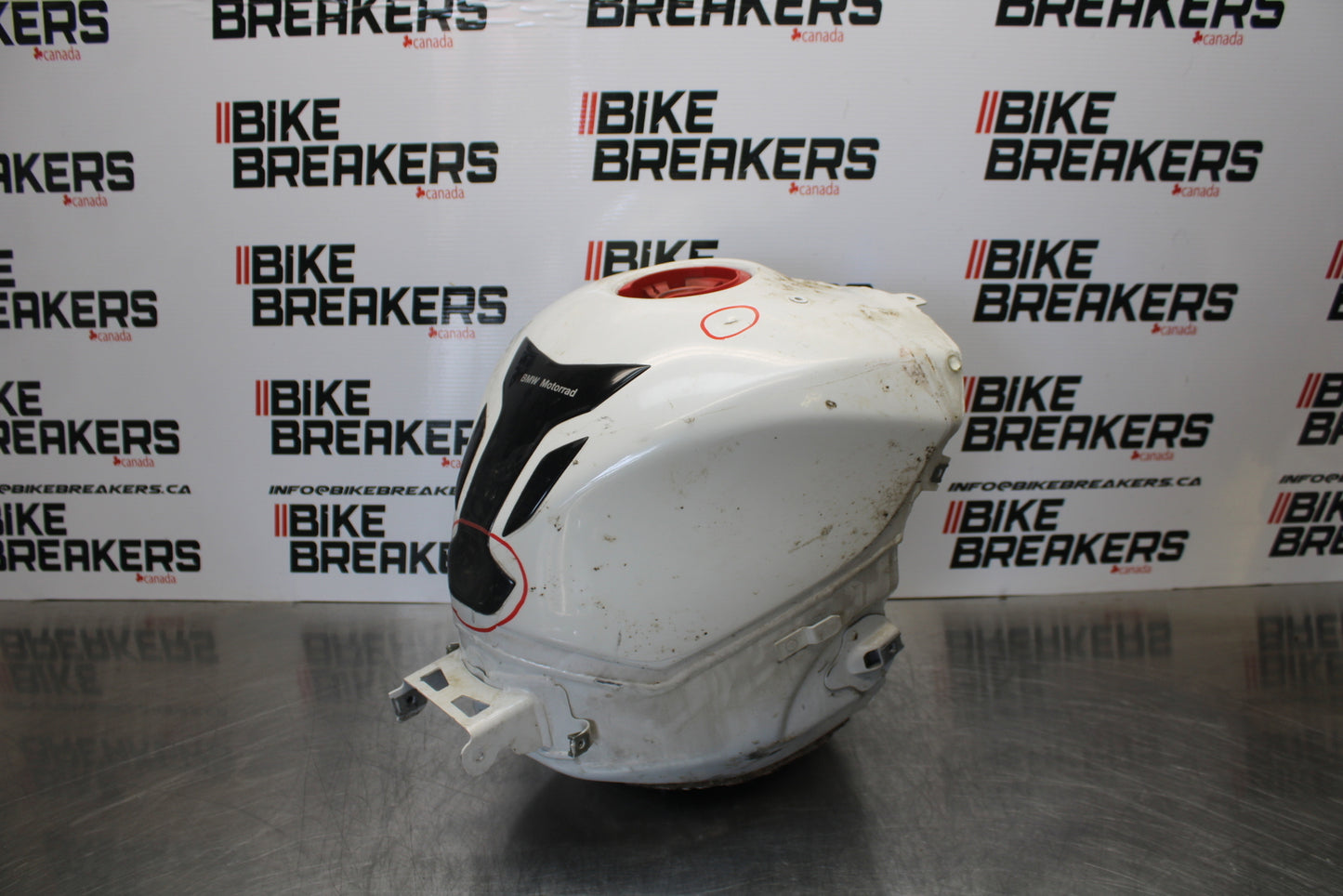 10-11 BMW S1000RR GAS TANK FUEL CELL PETROL RESERVOIR BB168