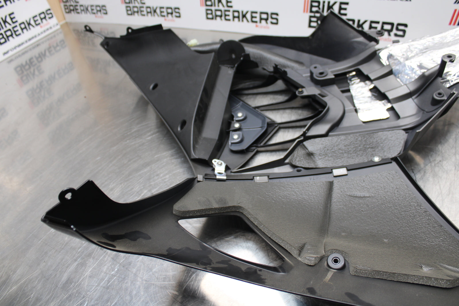 23-24 KAWASAKI NINJA ZX14R NEW!! RIGHT LOWER MID UPPER SIDE FAIRING COWL  BB153