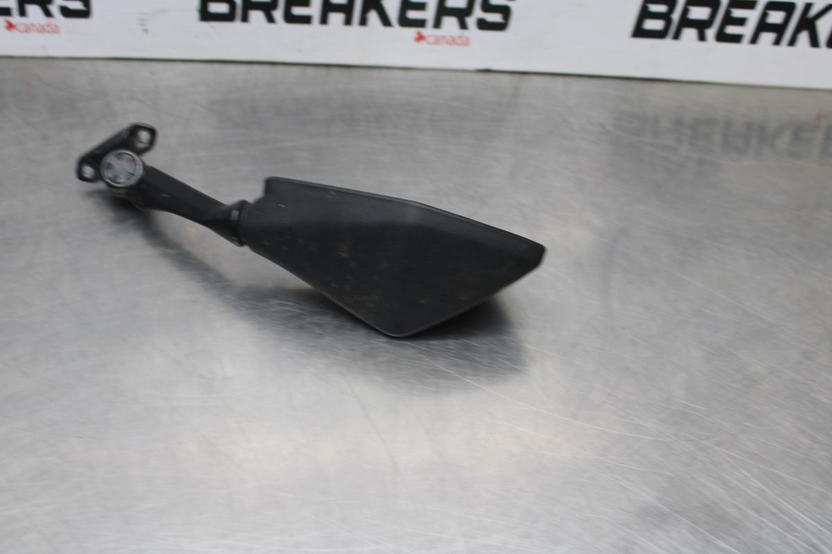 13-18 KAWASAKI NINJA ZX6R LEFT SIDE REAR VIEW MIRROR BB735