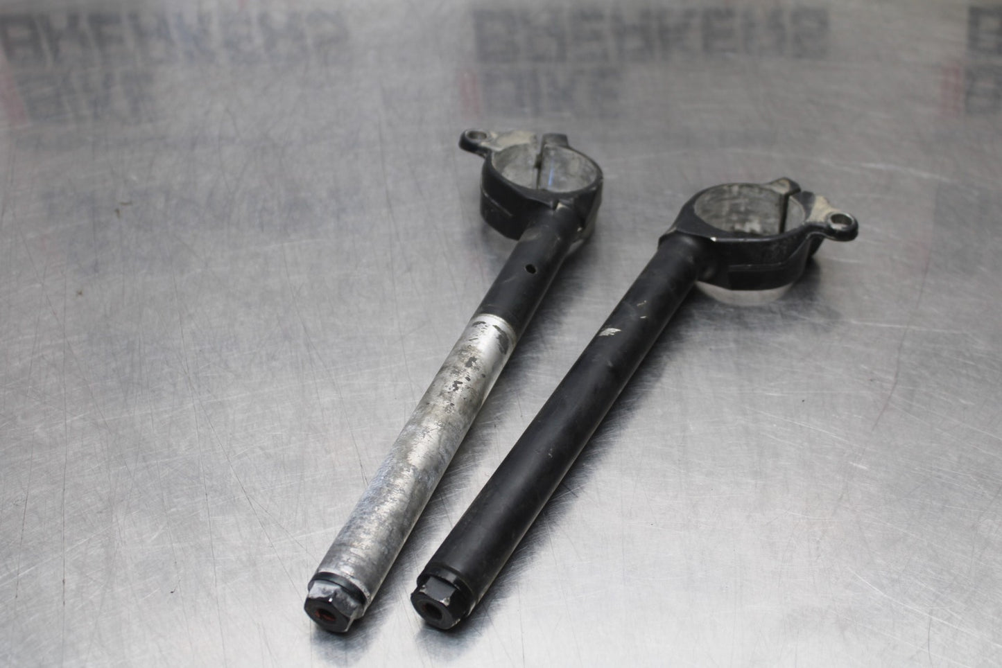 07-08 KAWASAKI NINJA ZX6R LEFT RIGHT CLIP ON ONS HANDLEBARS PAIR SET BB203