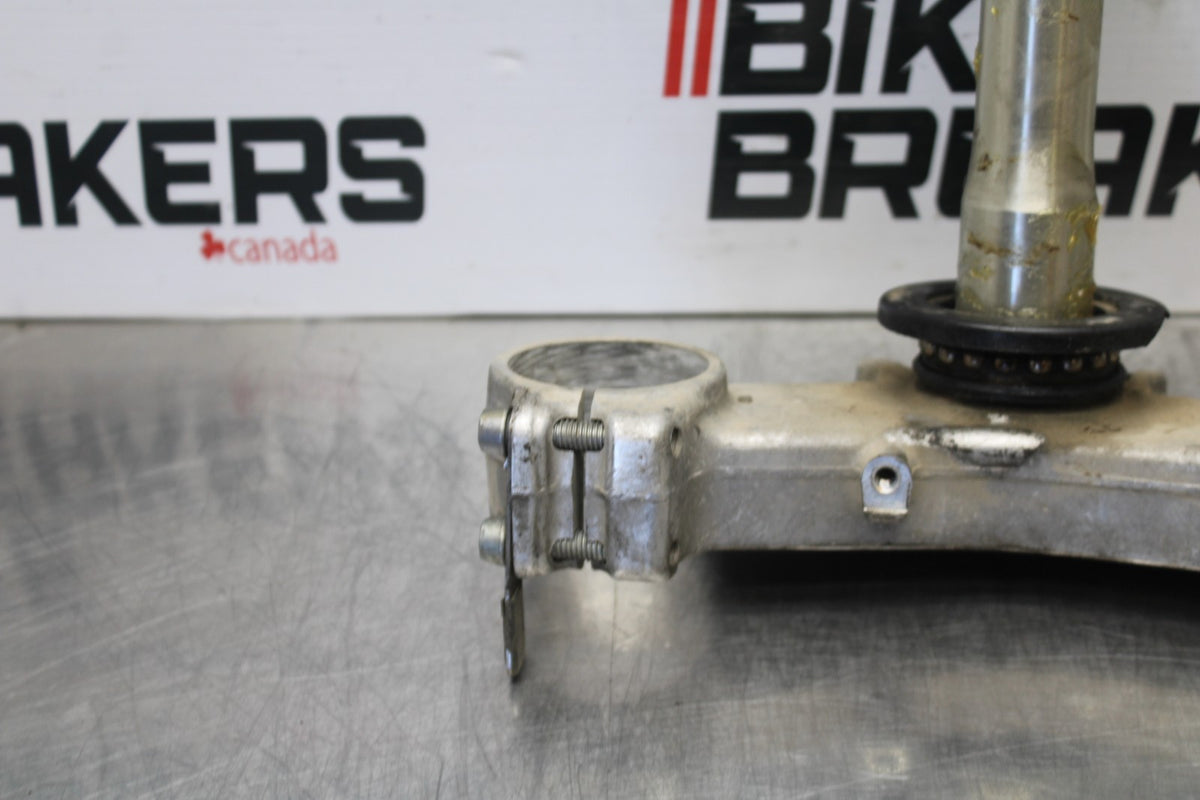 07-08 KAWASAKI NINJA ZX6R FRONT FORKS CLAMP LOWER TRIPLE TREE STEM BB203