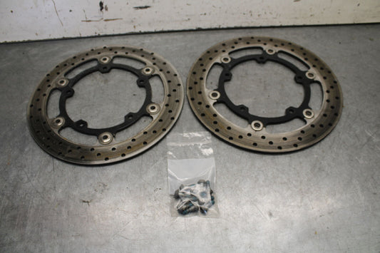16-21 YAMAHA XSR900 FRONT LEFT RIGHT BRAKE ROTORS DISCS BB664