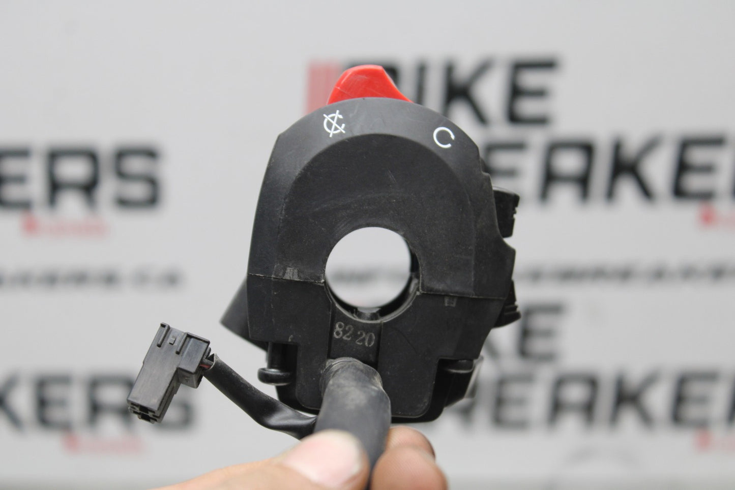 08-10 SUZUKI GSXR 600 LEFT CLIP ON HANDLE HORN SIGNALS SWITCH SWITCHES BB202
