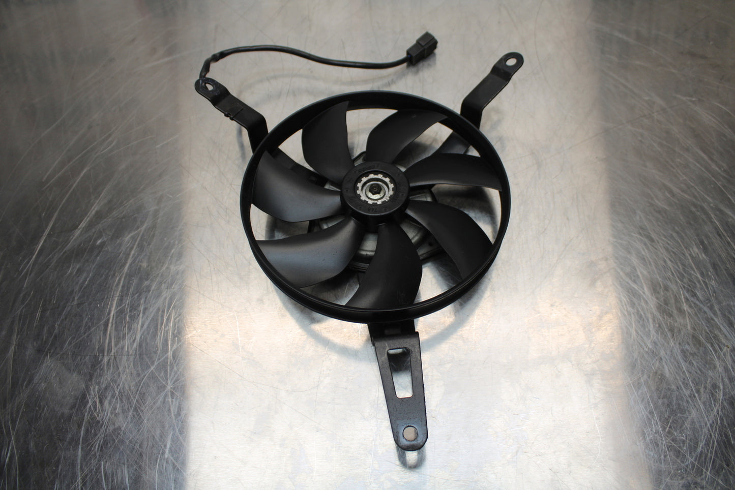 13-17 KAWASAKI NINJA ZX6R ZX636 ABS ENGINE RADIATOR COOLING FAN BB143