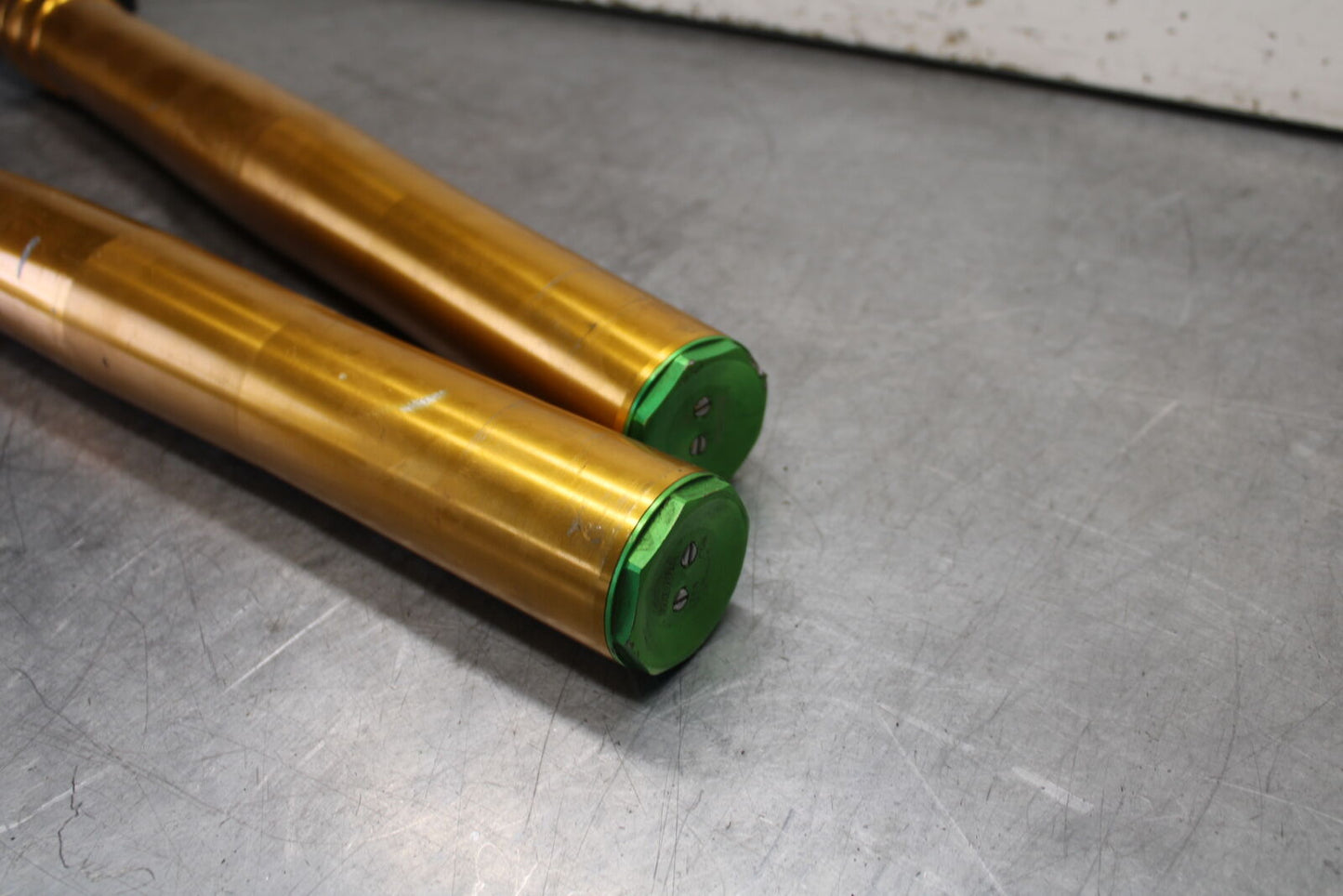 08-19 KAWASAKI NINJA ZX10R FRONT FORKS SHOCK SUSPENSION SET PAIR BB00