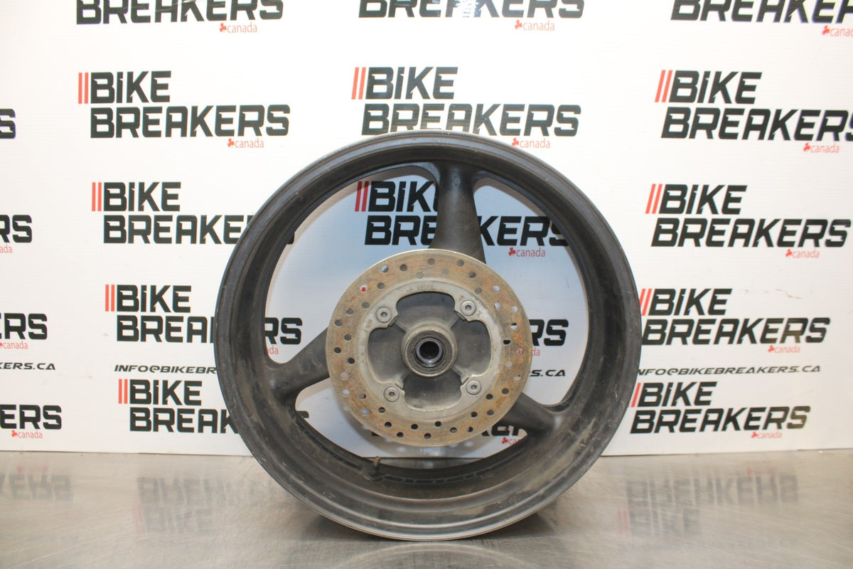 01-06 HONDA CBR600F4I REAR WHEEL BACK RIM & ROTOR BB778
