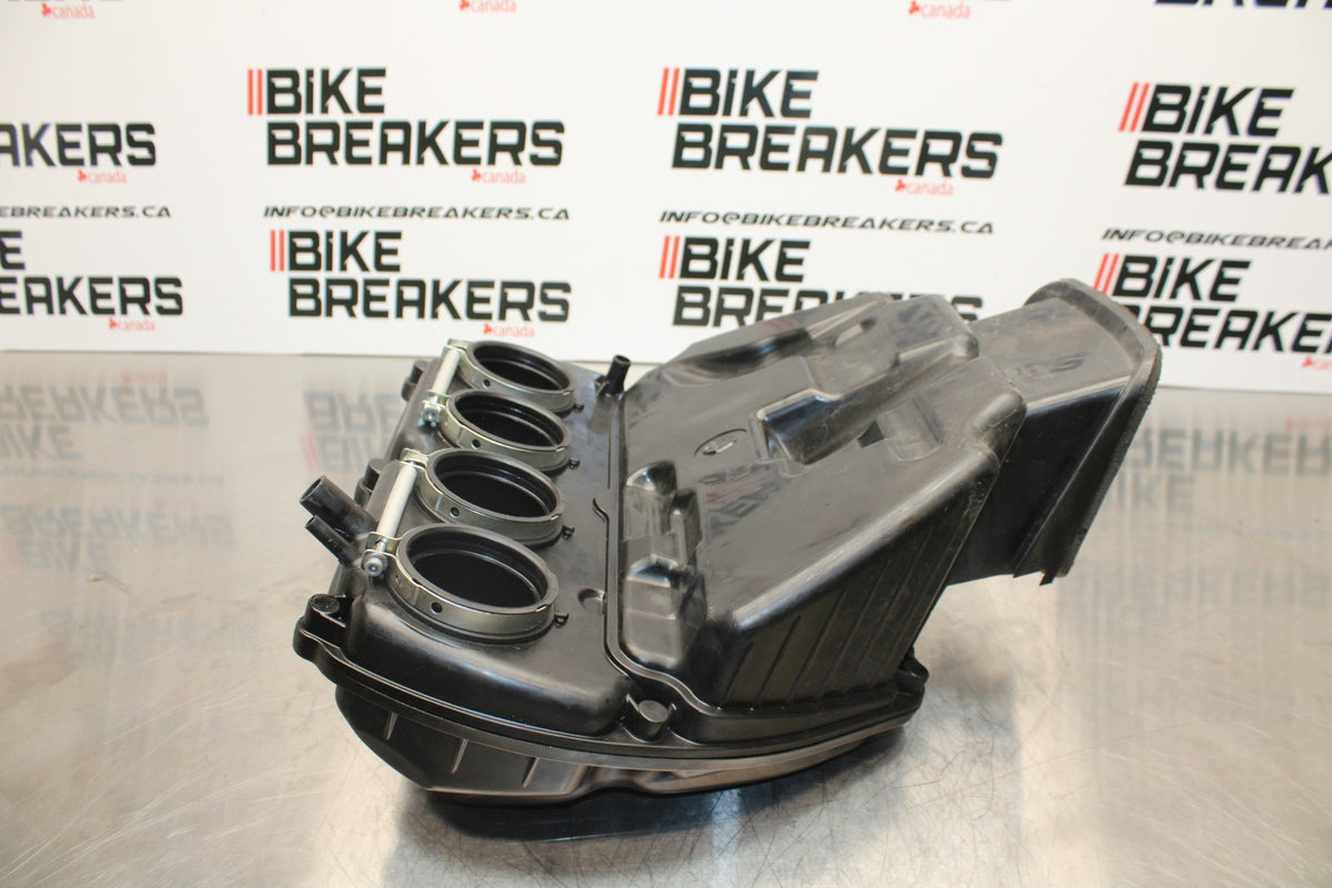 13-17 KAWASAKI NINJA ZX6R ZX636 ABS AIRBOX AIR INTAKE FILTER BOX BB143