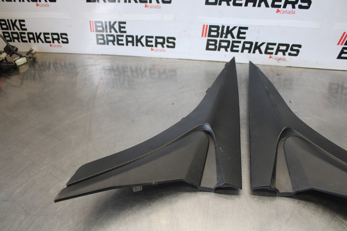 20-23 APRILIA RS660 RIGHT LEFT GAS FUEL TANK PANELS COVERS TRIM SET COWLS  BB889