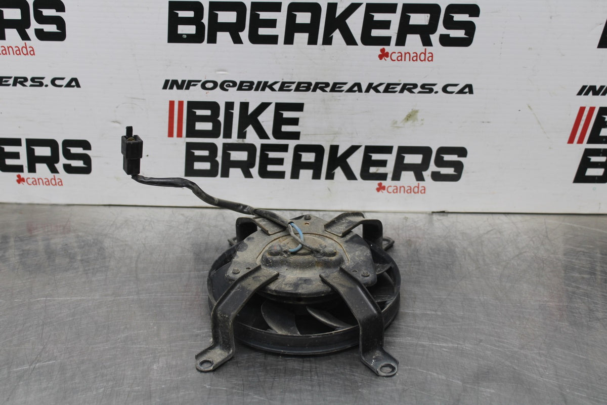 07 KAWASAKI NINJA 650 EX650 ENGINE RADIATOR COOLING FAN BB844