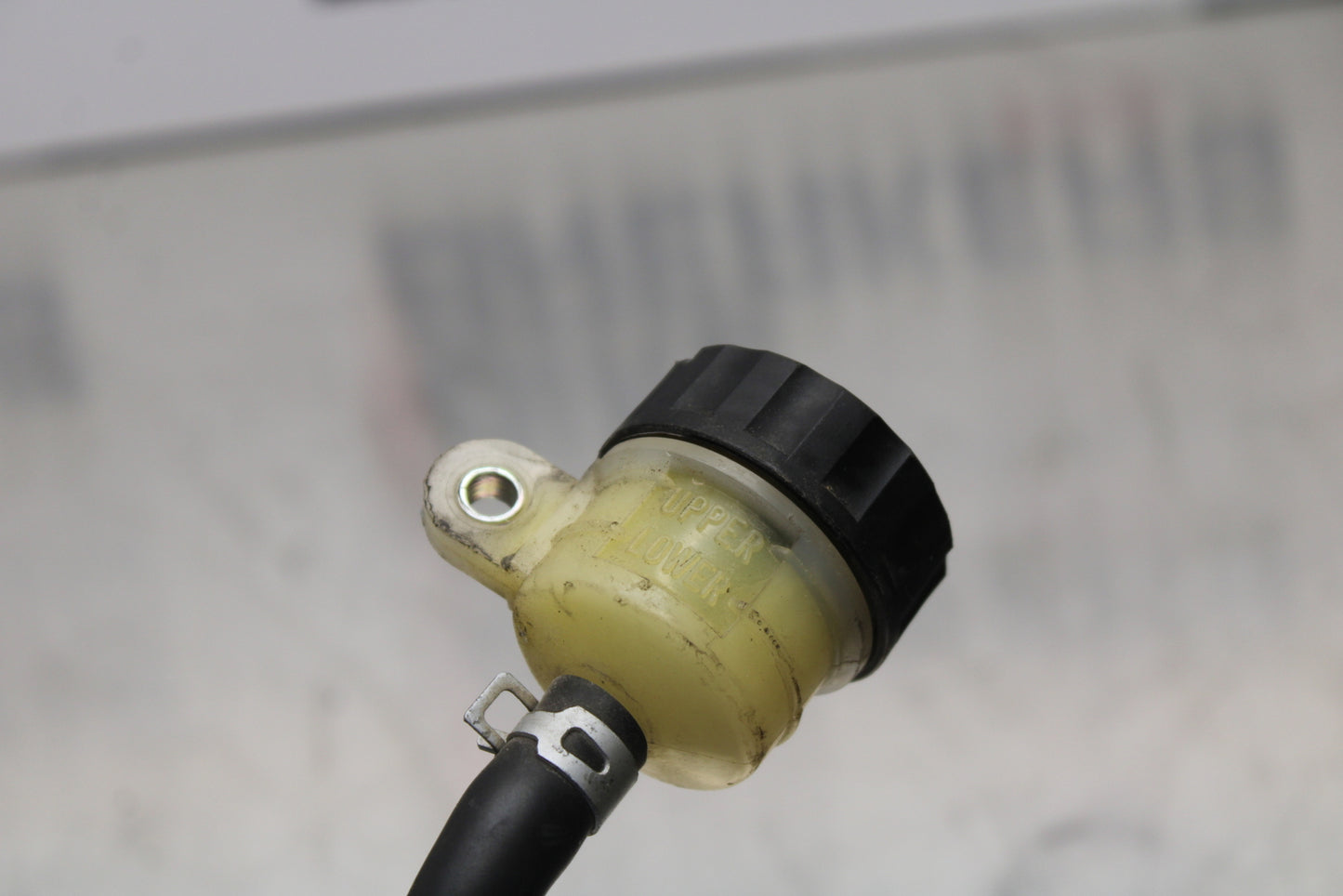 11 SUZUKI GSXR1000 REAR BACK BRAKE MASTER CYLINDER W RESERVOIR BB142
