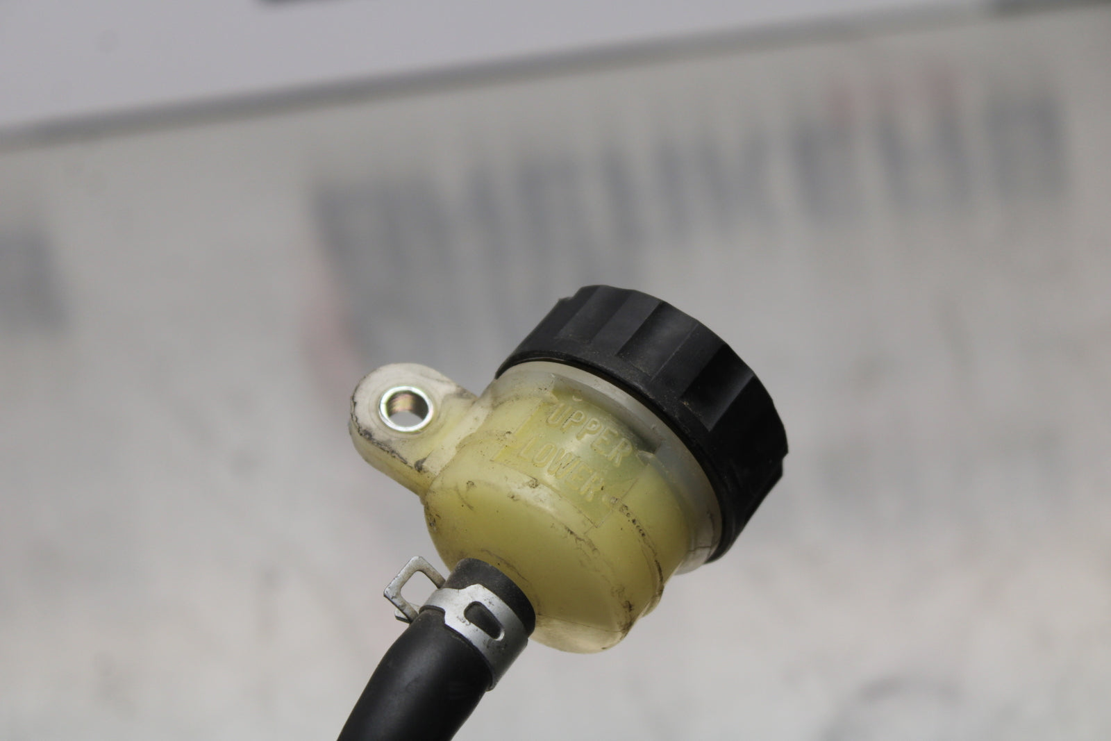 11 SUZUKI GSXR1000 REAR BACK BRAKE MASTER CYLINDER W RESERVOIR BB142
