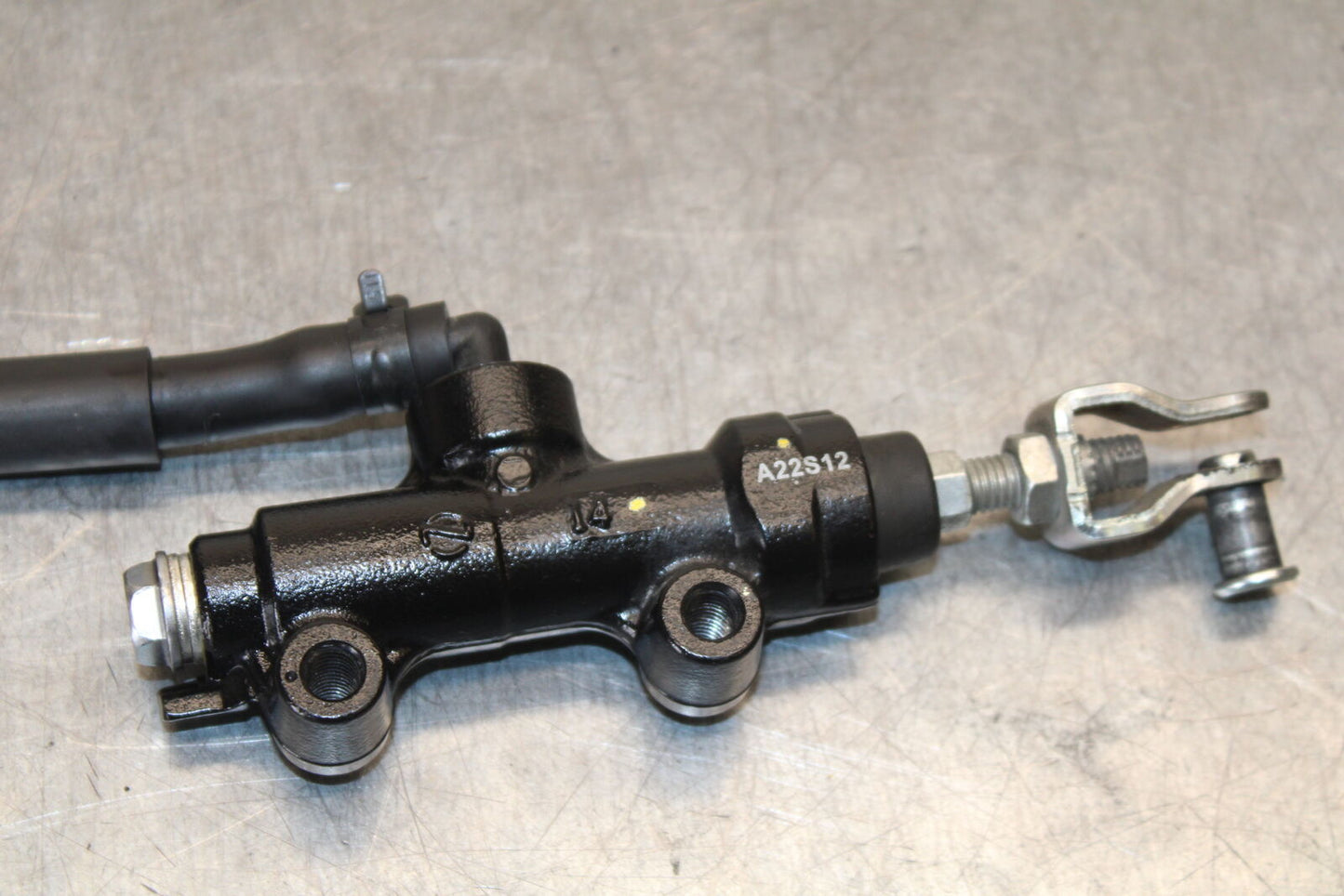 18-23 KAWASAKI NINJA 400 REAR BACK BRAKE MASTER CYLINDER W RESERVOIR BB679