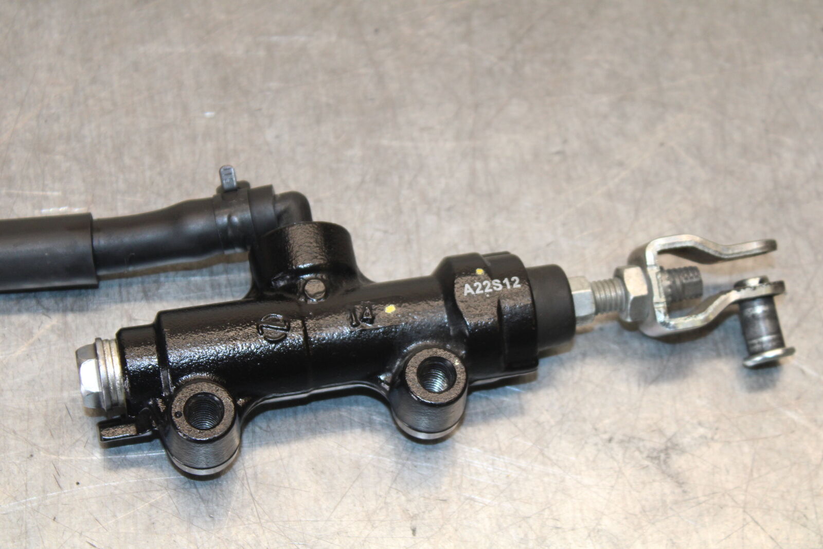 18-23 KAWASAKI NINJA 400 REAR BACK BRAKE MASTER CYLINDER W RESERVOIR BB679