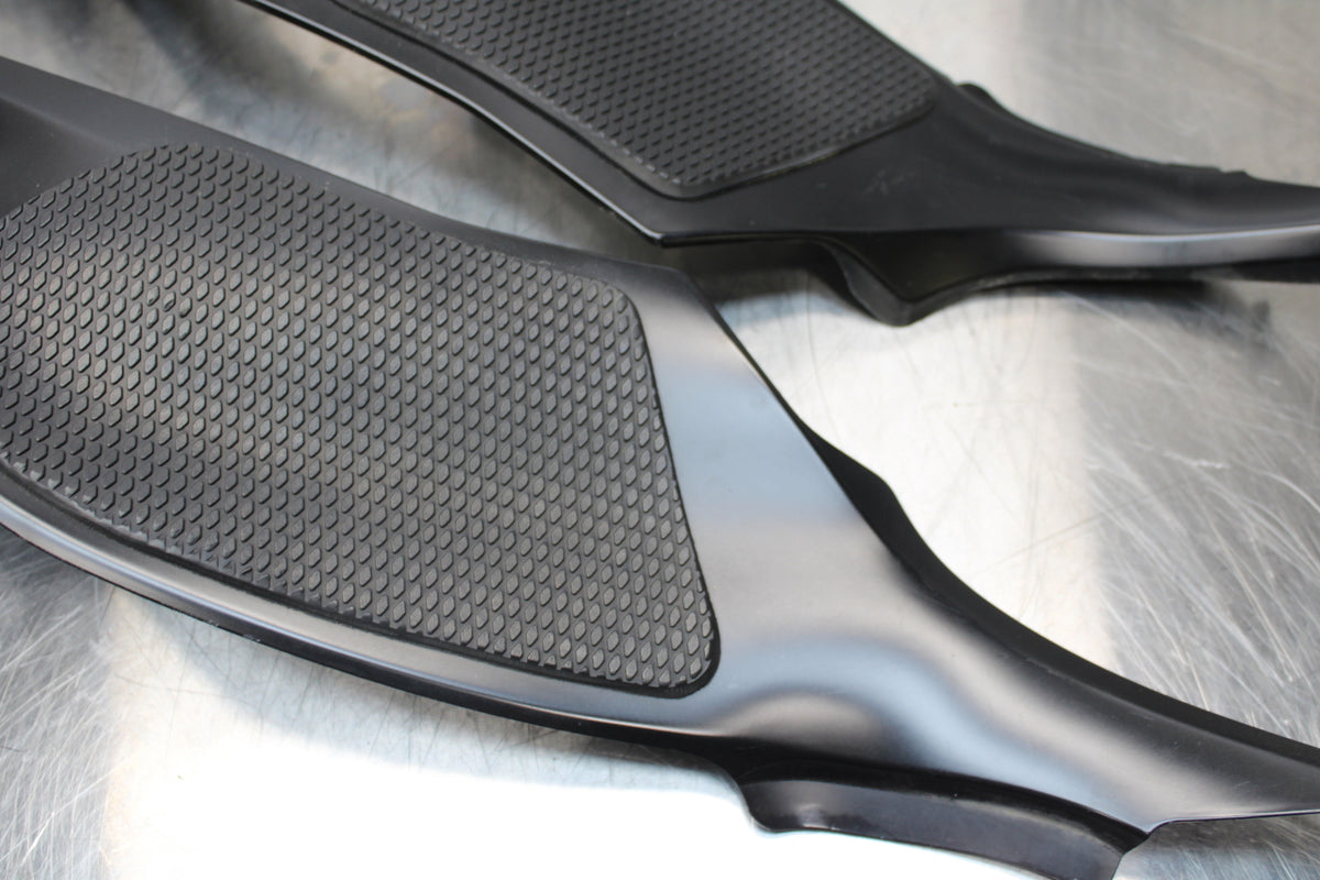 13-18 KAWASAKI NINJA ZX6R RIGHT LEFT GAS TANK PANELS COVERS TRIM SET COWLS BB143