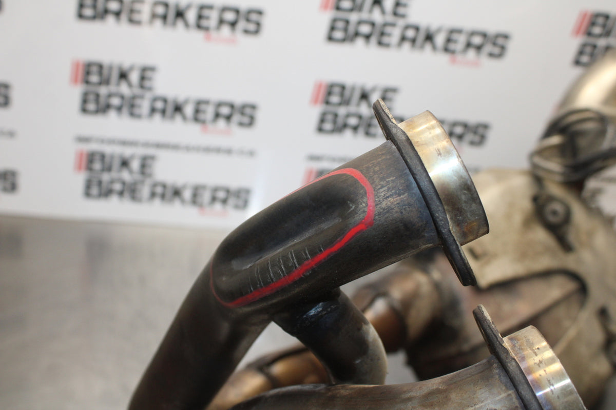 10-11 BMW S1000RR EXHAUST HEADER PIPES MANIFOLD BB168