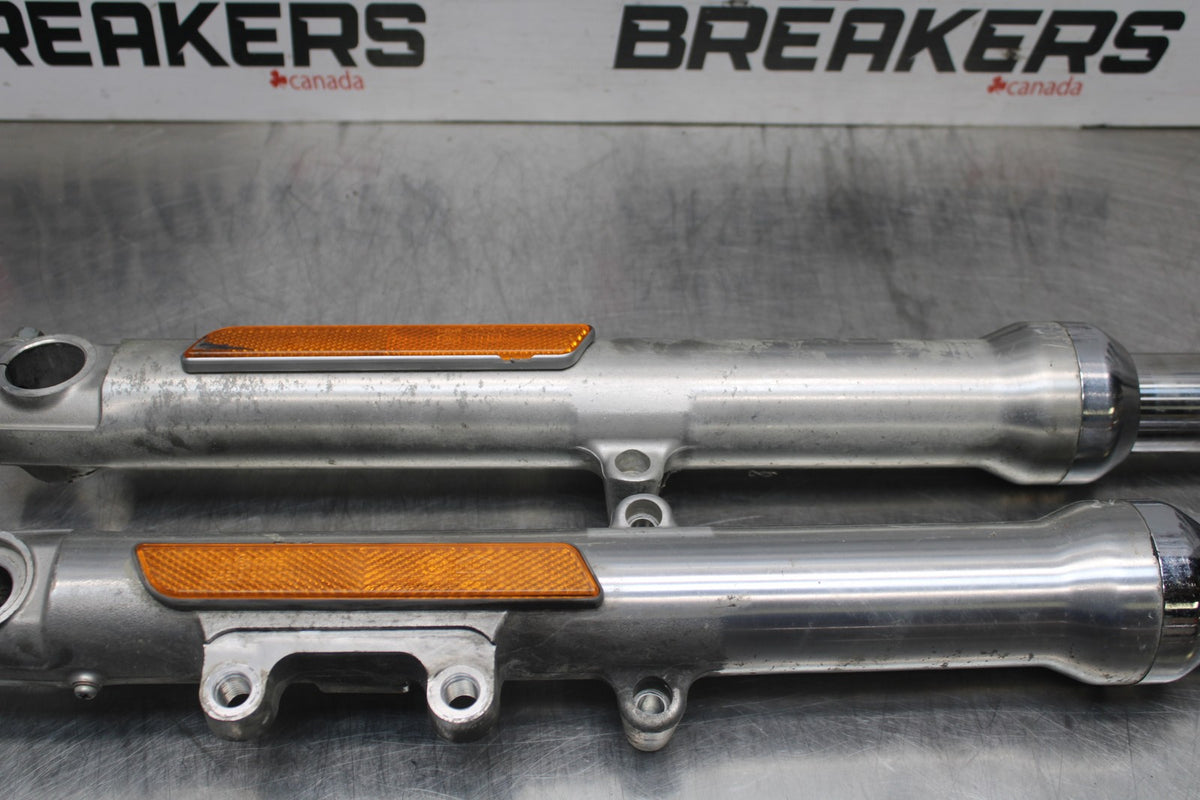 08 HARLEY-DAVIDSON SPORTSTER 1200 FRONT FORKS SHOCK SUSPENSION SET PAIR BB794