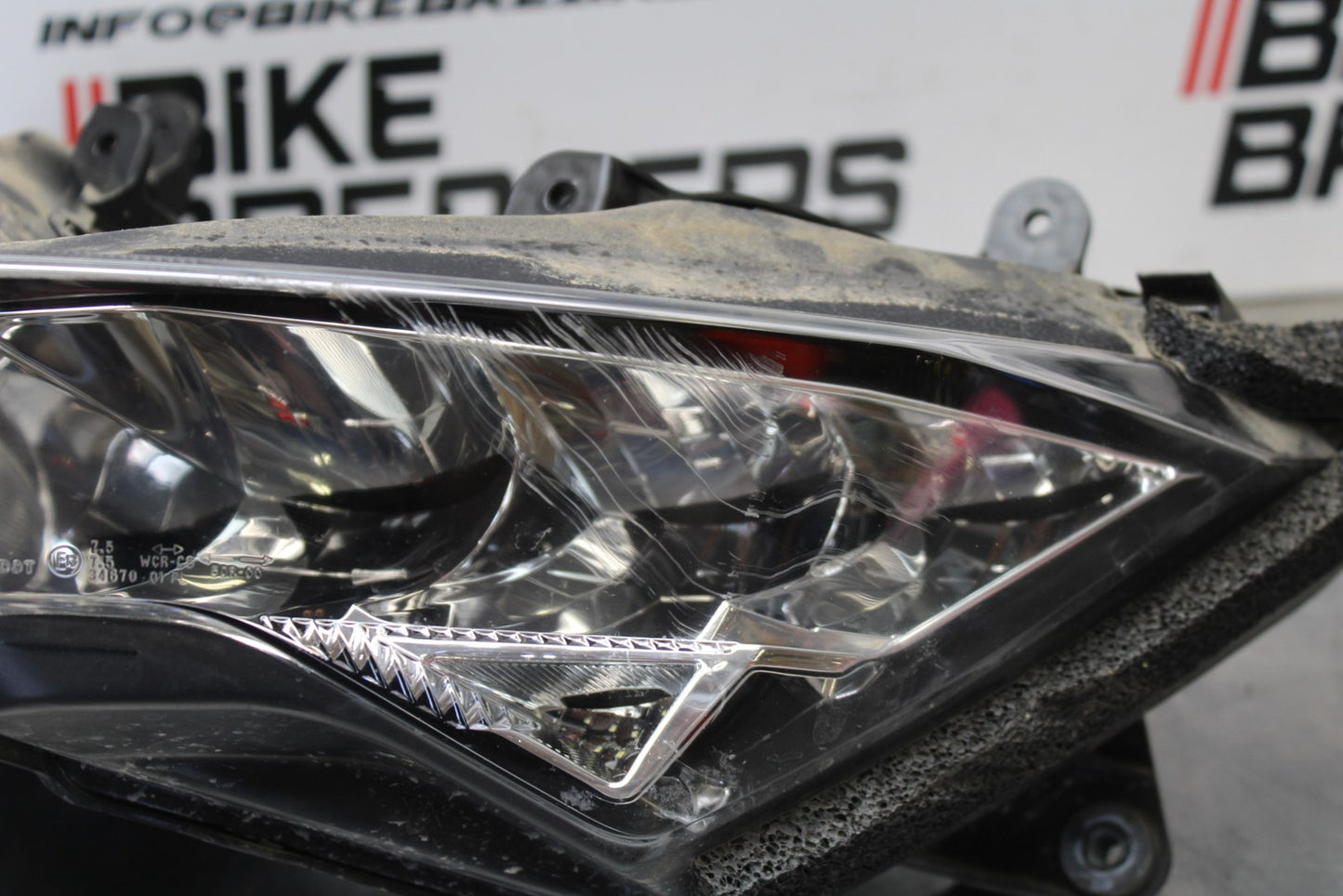 18-23 KAWASAKI NINJA 400 EX400 ABS FRONT HEADLIGHT HEAD LIGHT LAMP BB177