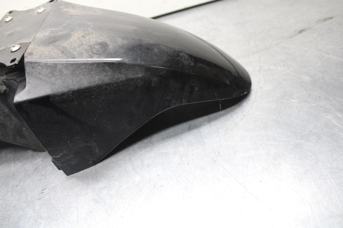 04-09 SUZUKI GS 500 FH GS500F BLACK FRONT PLASTIC FRONT WHEEL FENDER COWL BB97