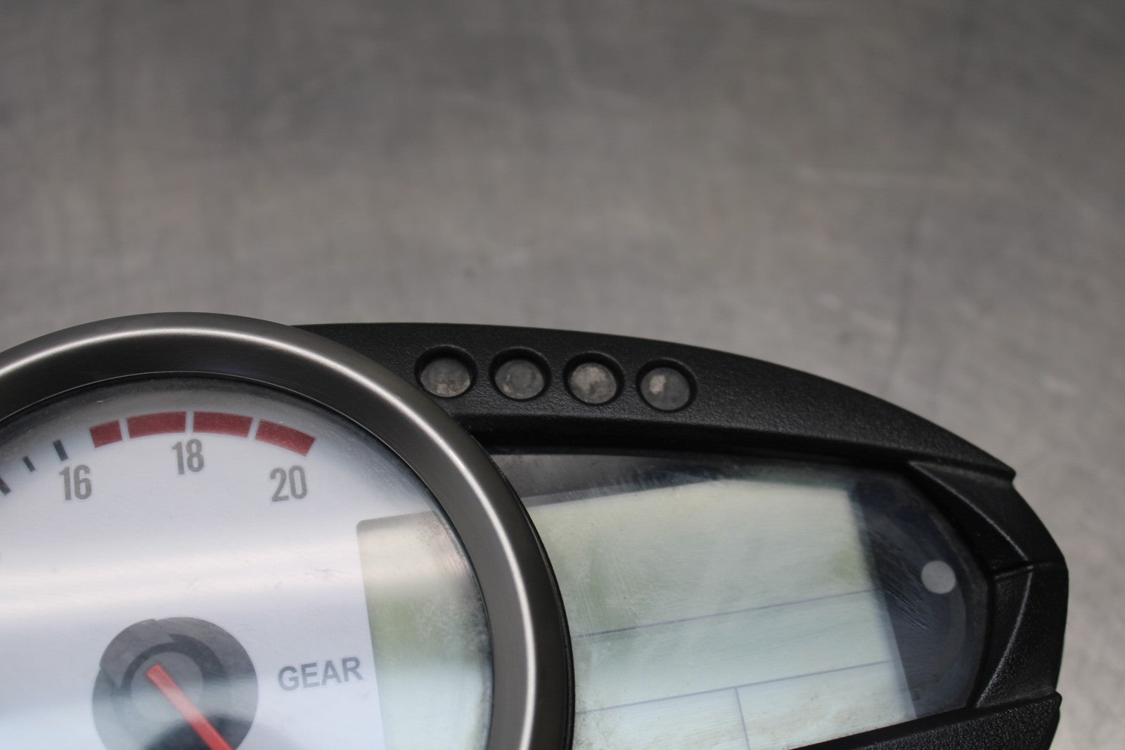 07-08 KAWASAKI NINJA ZX6R SPEEDO TACH GAUGES DISPLAY CLUSTER SPEEDOMETER BB203