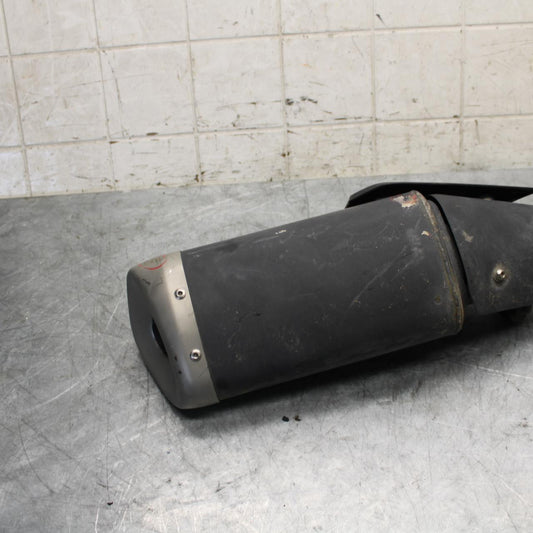 2015 Yamaha YZF R3 EXHAUST  MUFFLER SLIP ON CAN SILENCER 2MS-E4710-00-00 BB526