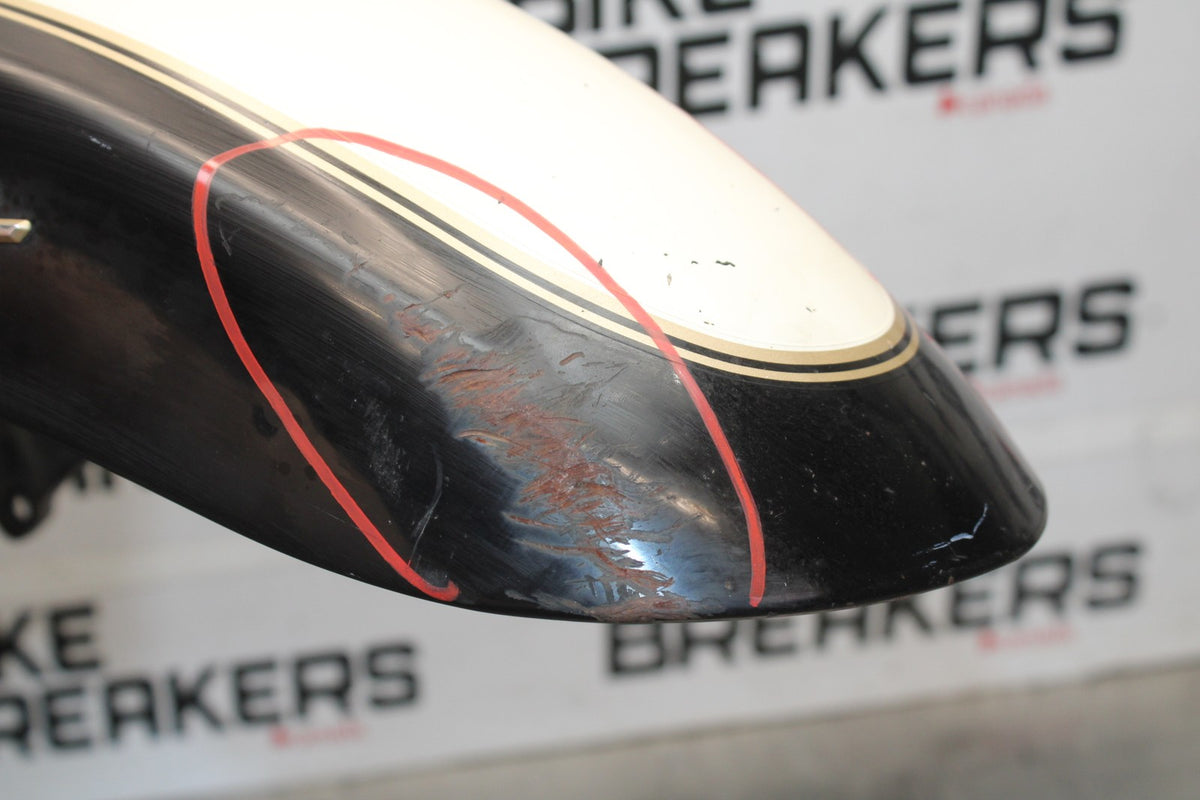 08 YAMAHA V STAR 1100 XVS1100AW CLASSIC FRONT WHEEL FENDER BB916
