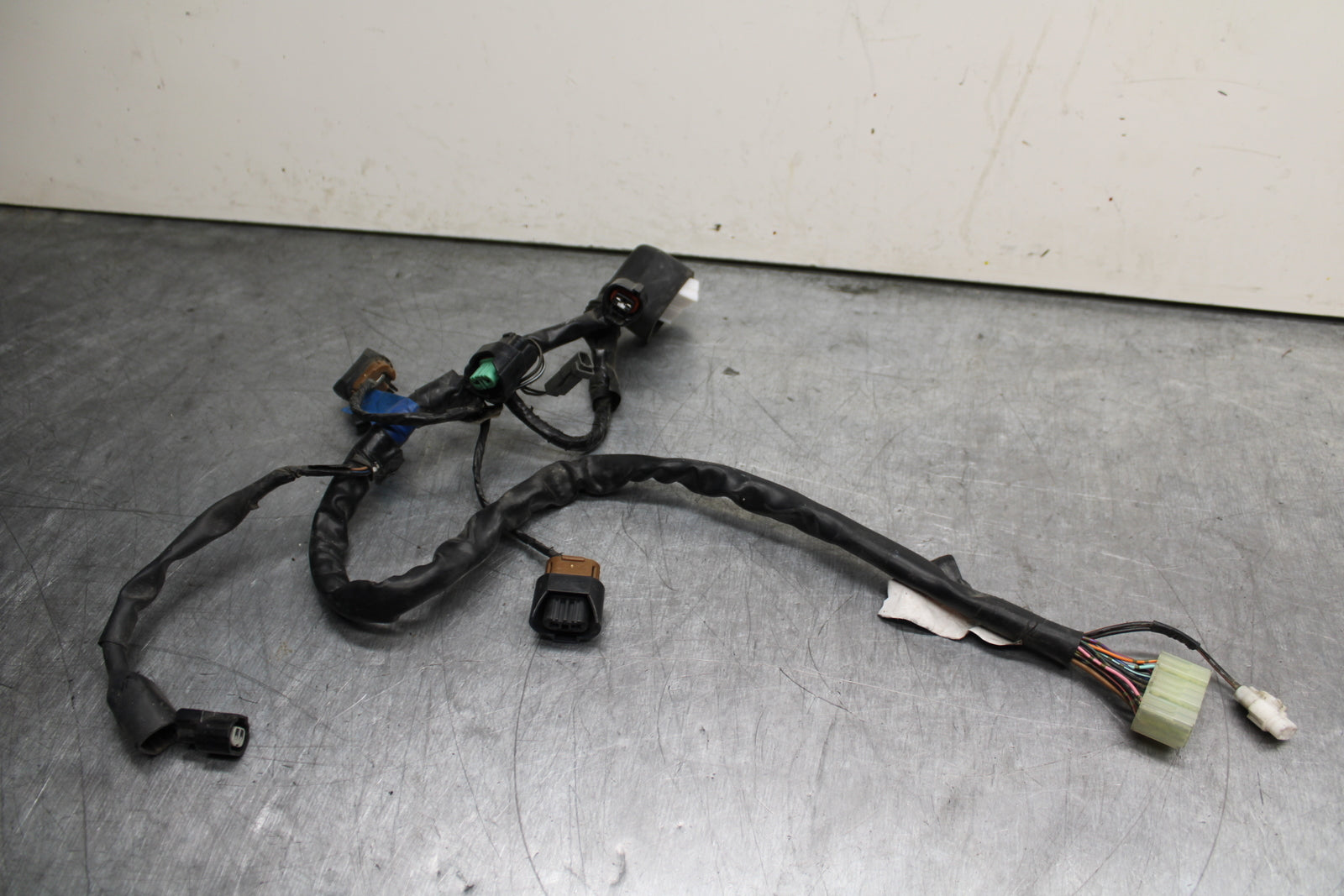 08-10 SUZUKI GSXR 600 HEADLIGHT SPEEDO GAUGES WIRING HARNESS WIRE LOOM BB753