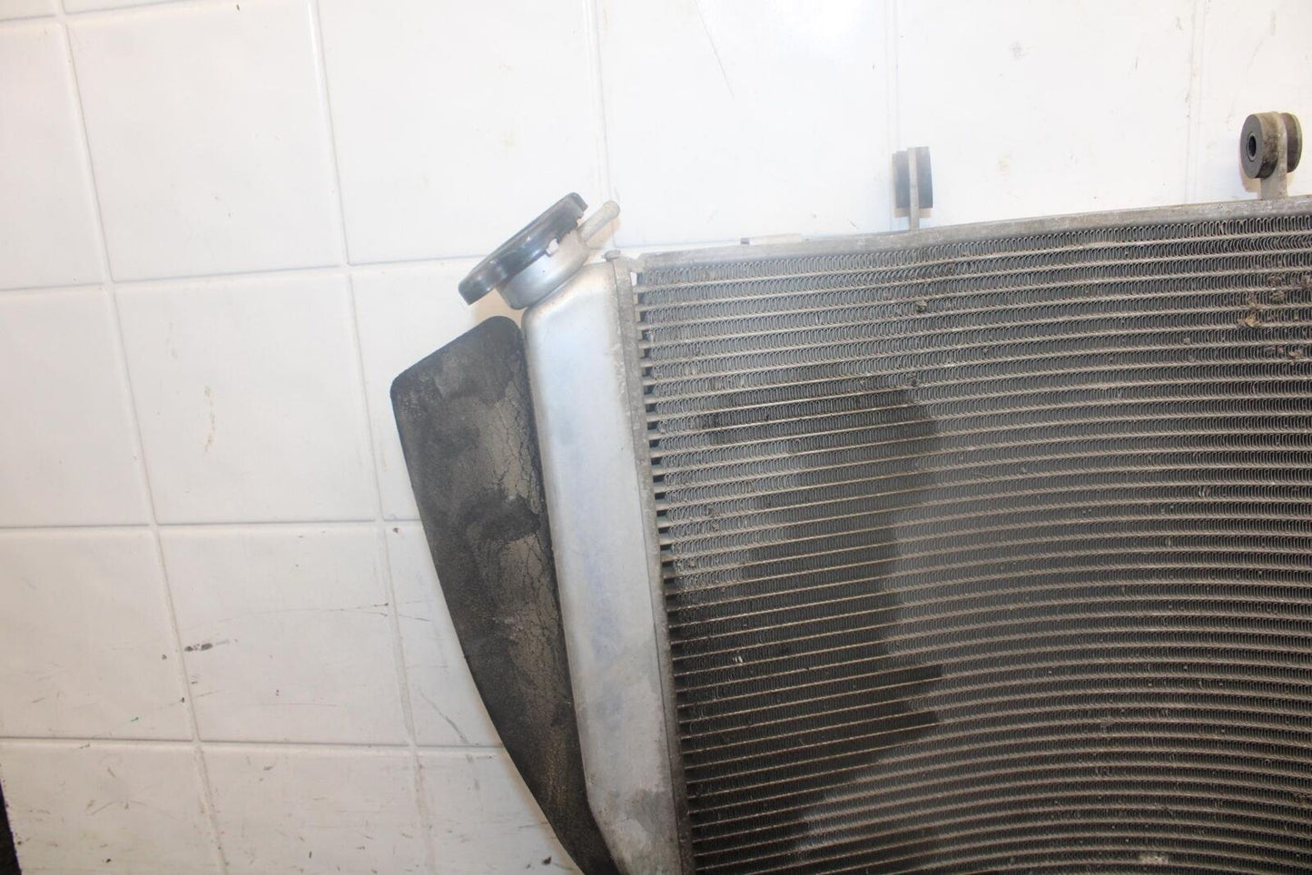 07-08 KAWASAKI NINJA ZX6R ENGINE RADIATOR MOTOR COOLER COOLING RADIATER BB456