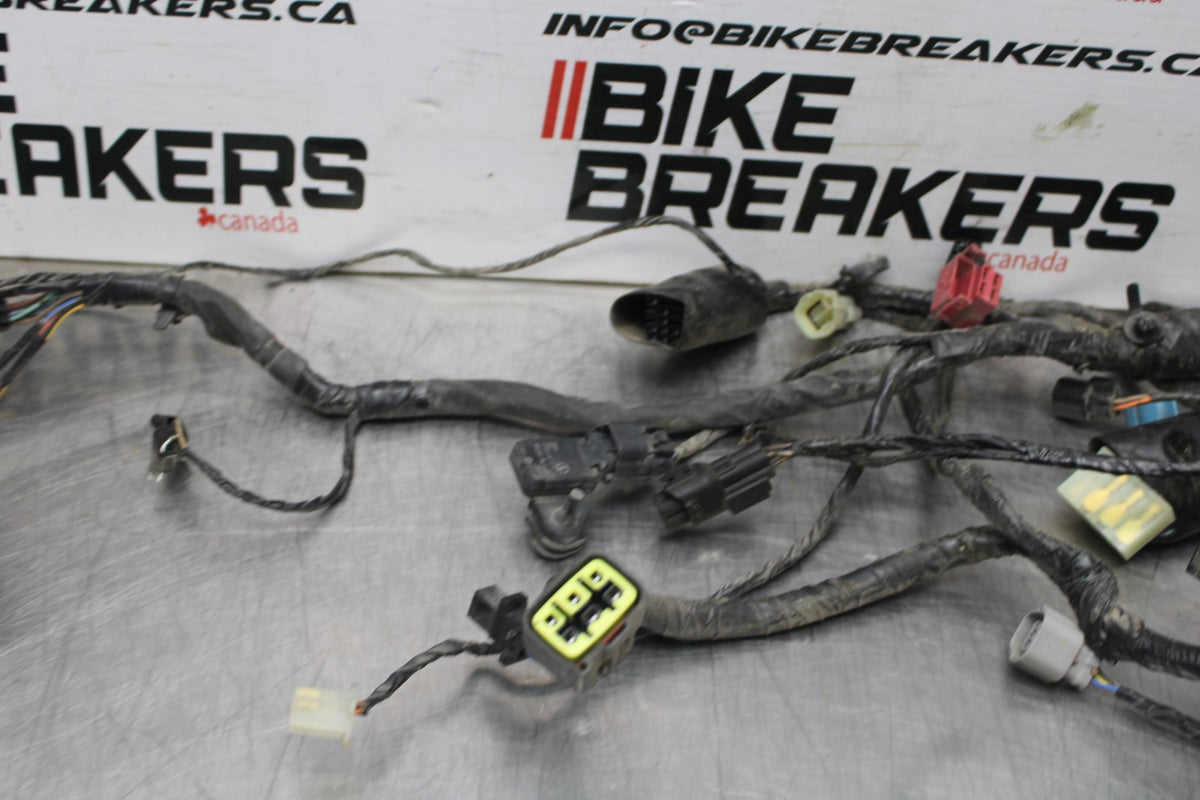 07 KAWASAKI NINJA 650 EX650 MAIN ENGINE WIRING HARNESS MOTOR WIRE LOOM BB844