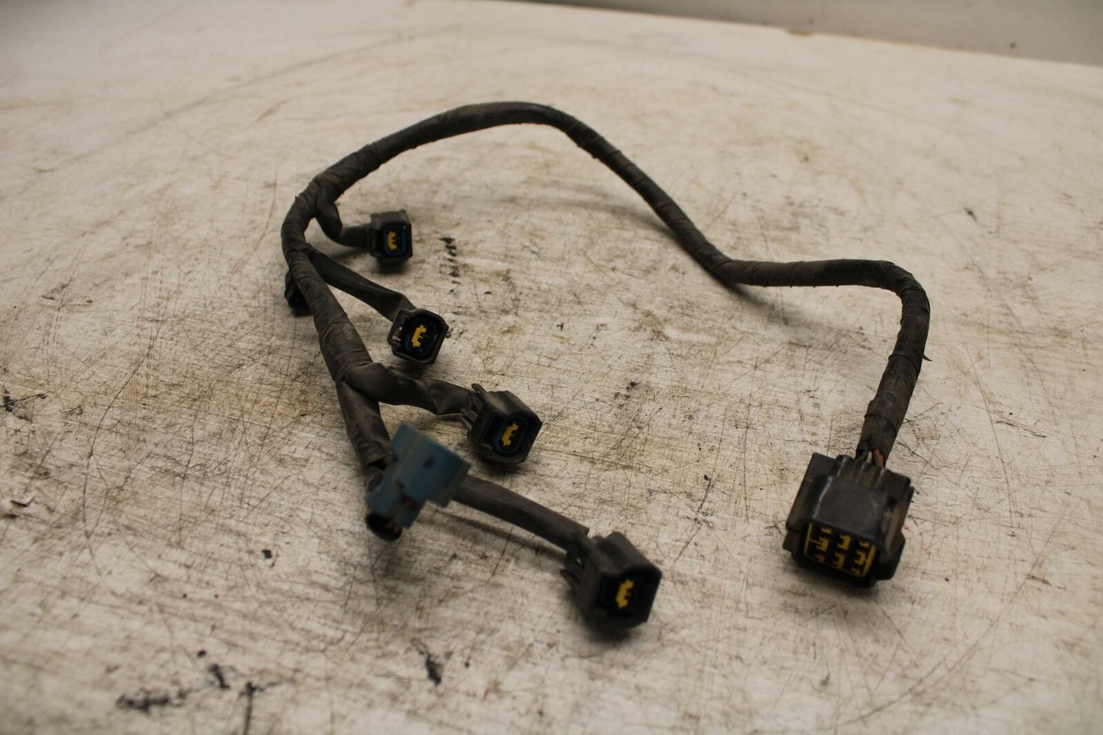 08 YAMAHA YZF R6 2c0 IGNITION COIL WIRING HARNESS WIRE LOOM BB365