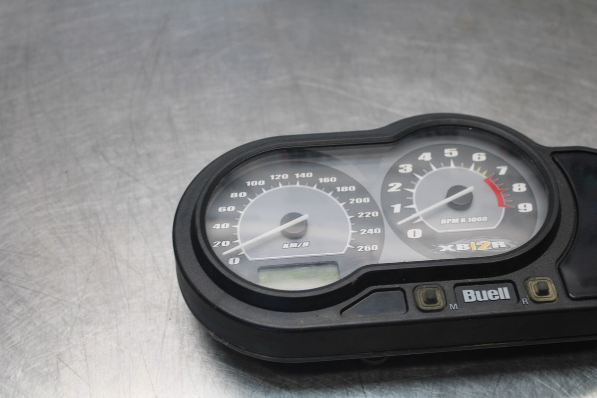 04 BUELL FIREBOLT XB12R SPEEDO TACH GAUGES DISPLAY CLUSTER SPEEDOMETER BB903