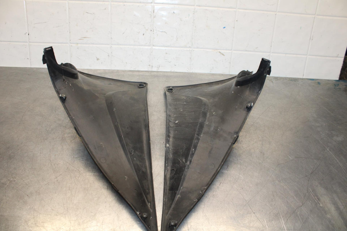2007 Honda CBR600RR RIGHT LEFT FRONT SIDE SEAT PANELS TRIMS COWLS BB596
