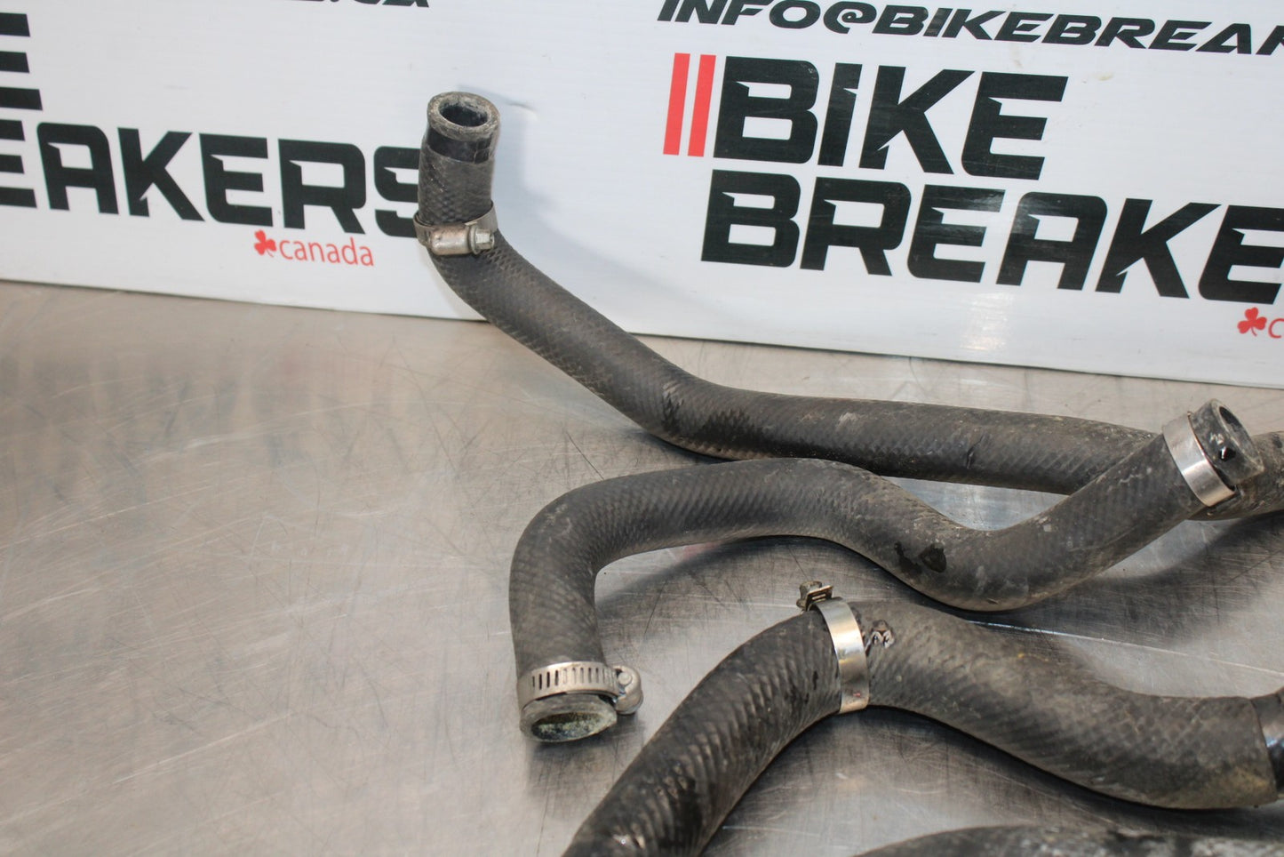 03-08 KAWASAKI VULCAN 1600 RADIATOR HOSES COOLANT WATER PIPES HOSE KIT BB196