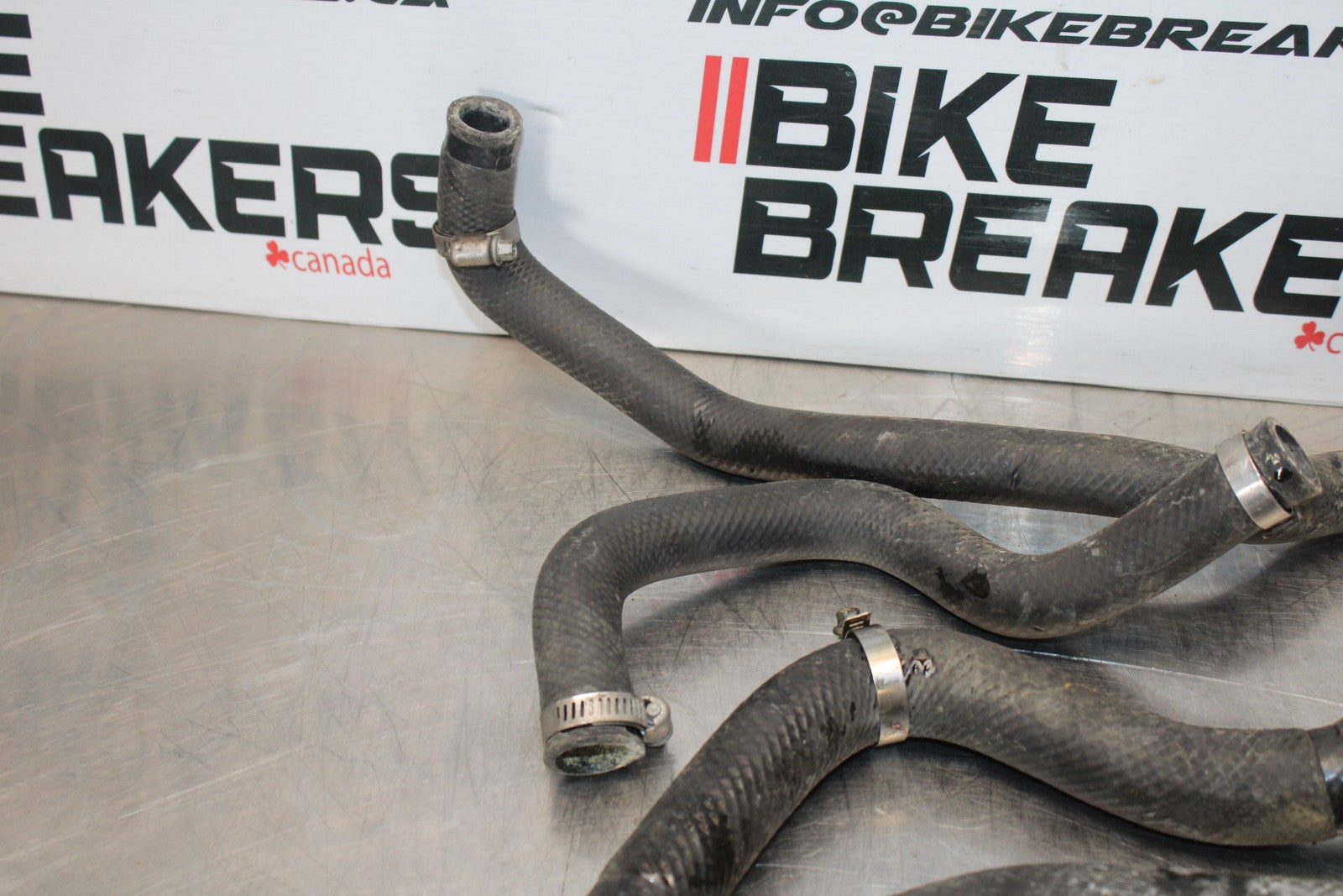 03-08 KAWASAKI VULCAN 1600 RADIATOR HOSES COOLANT WATER PIPES HOSE KIT BB196