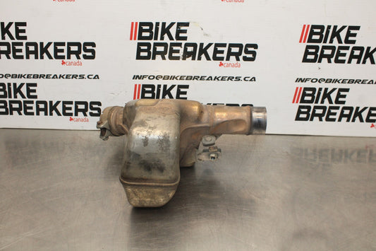 13-18 KAWASAKI NINJA ZX6R EXHAUST MIDPIPE MID MIDDLE PIPE BB735
