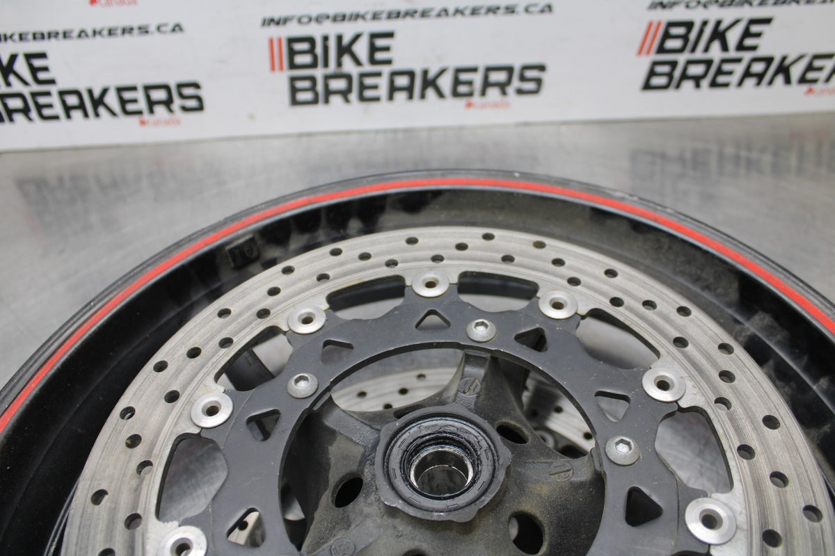 05 YAMAHA YZF R6 FRONT WHEEL FRONT RIM & ROTORS BB814