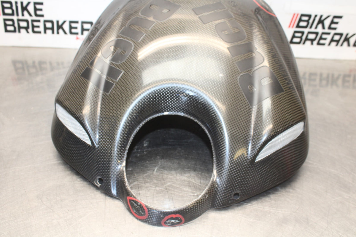 04 BUELL FIREBOLT XB12R CB - CARBON FIBER GAS TANK FUEL CELL COVER FAIRING BB903