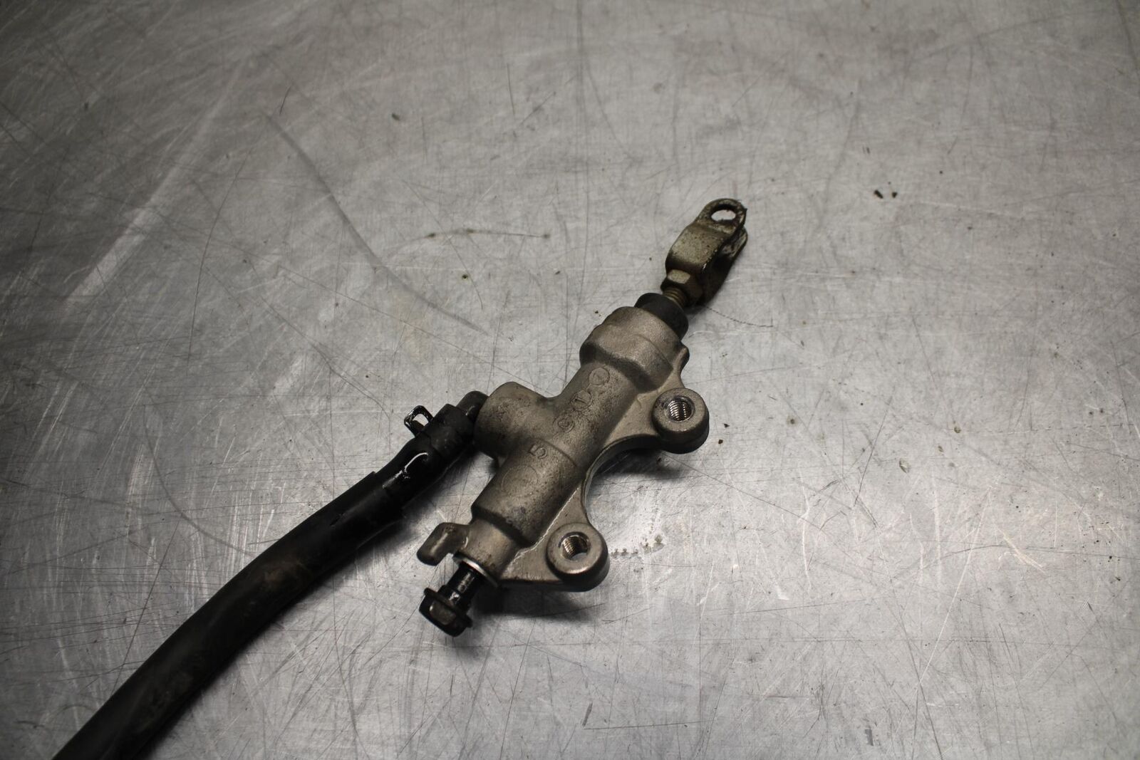 11-14 KAWASAKI VERSYS 650 LE 650C REAR  BRAKE MASTER CYLINDER W RESERVOIR  BB498