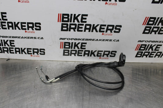 20-21 YAMAHA XSR900 THROTTLE CABLE LINE HOUSING GUIDE BB782