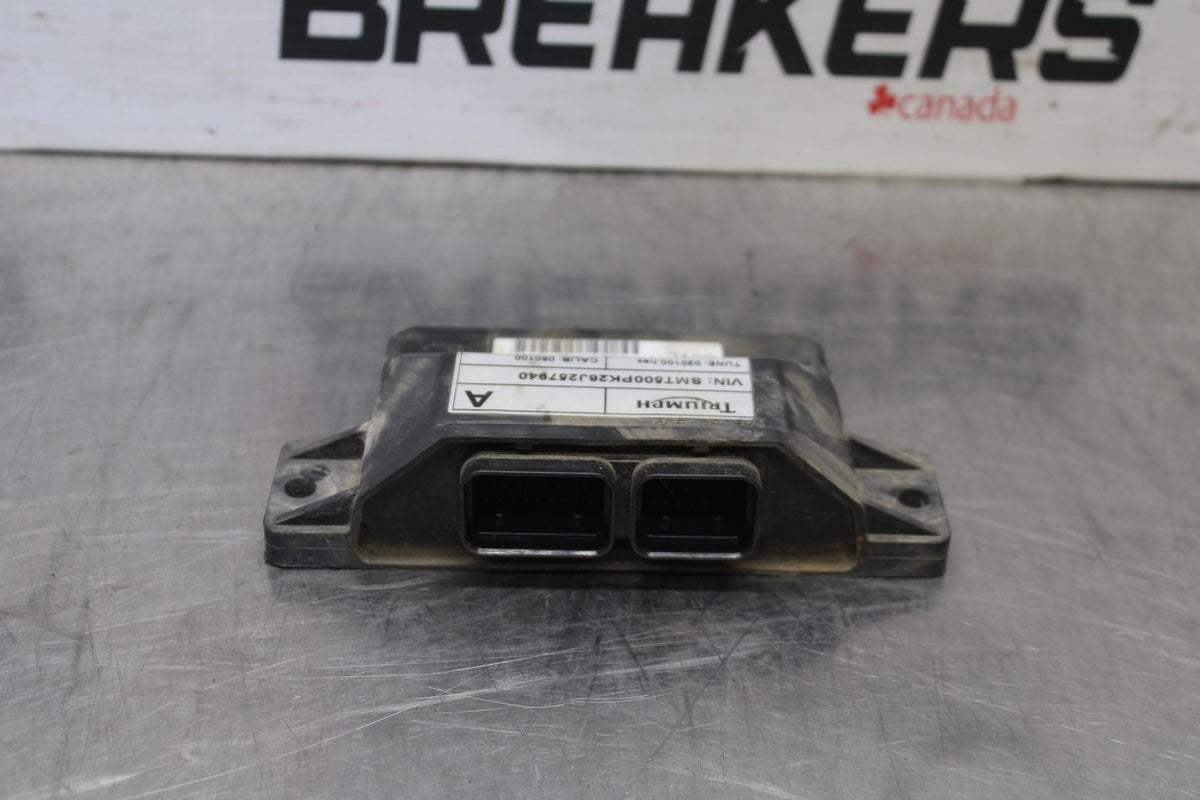 05-08 TRIUMPH SPEED TRIPLE 1050 ECU COMPUTER CONTROLLER UNIT BLACK BOX ECM BB933