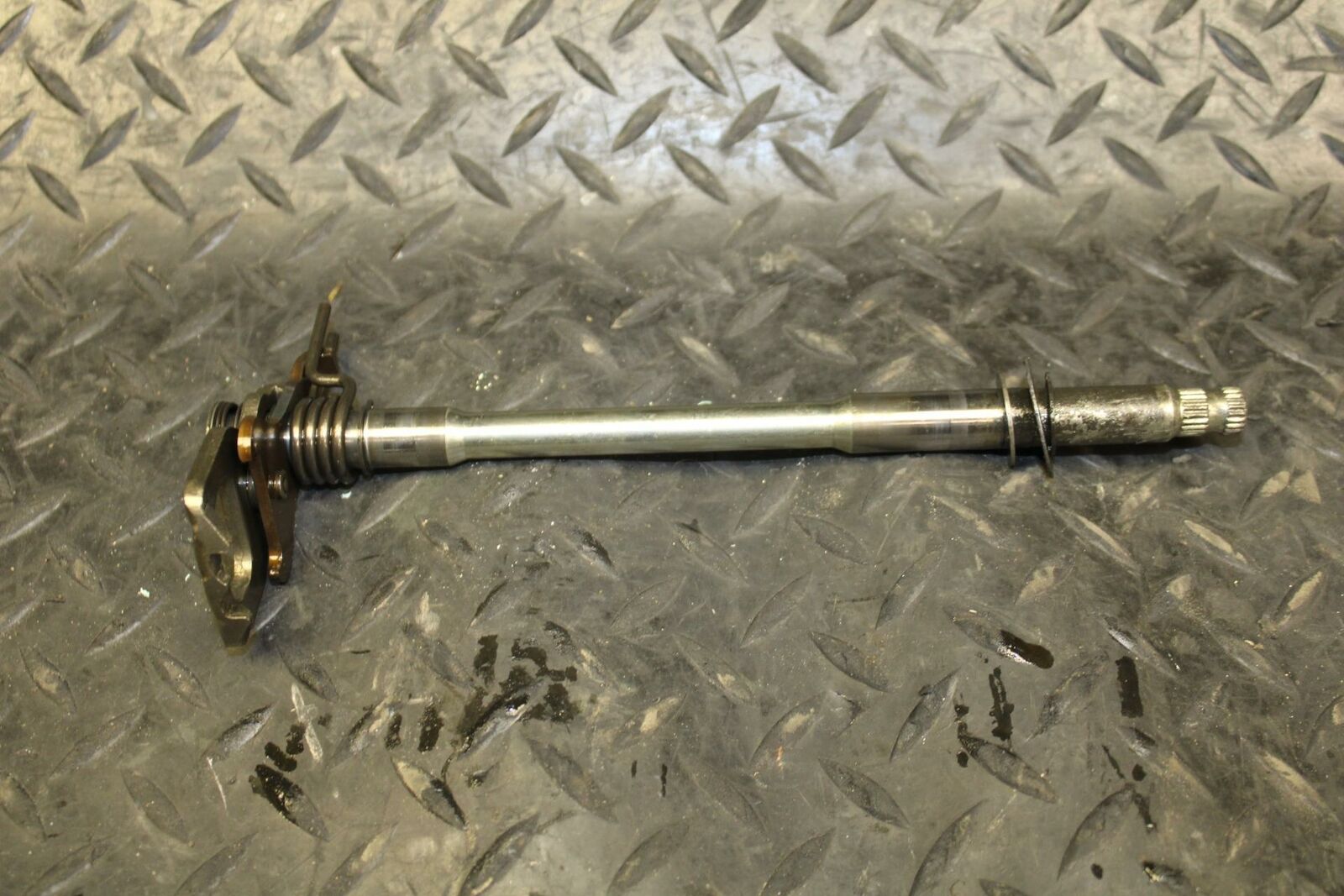 10 SUZUKI GSXR750 ENGINE TRANSMISSION GEAR SHIFT SHIFTER CAM DRUM FORKS  BB190