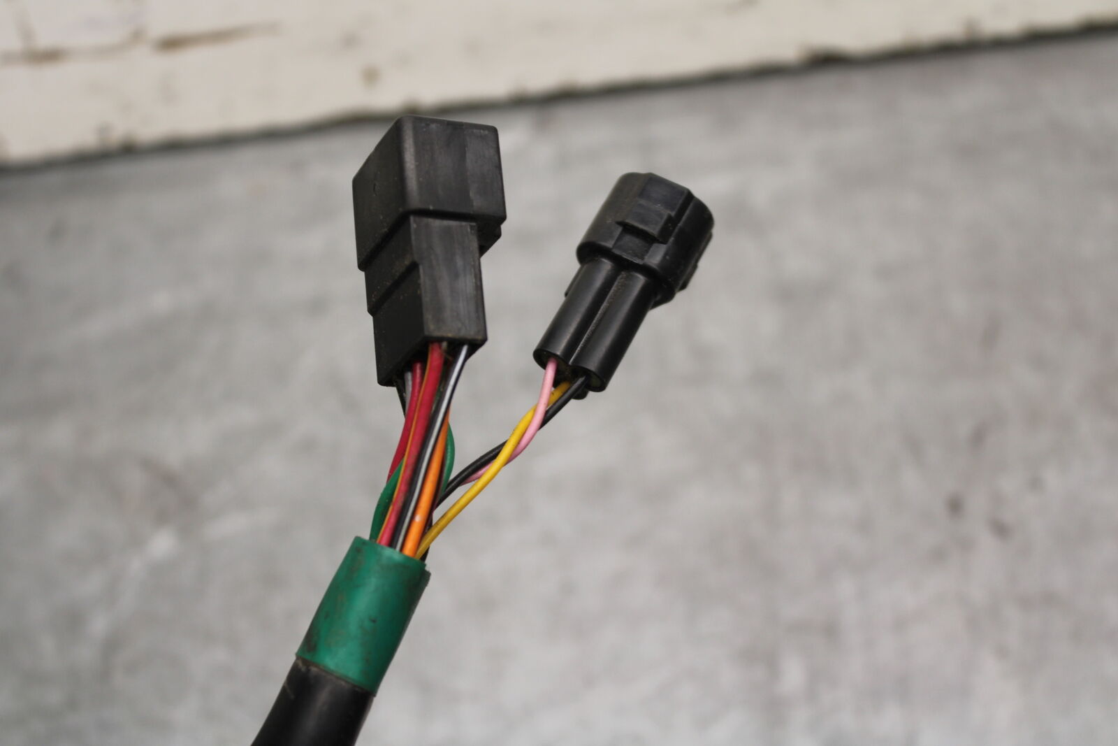 13-18 KAWASAKI NINJA ZX6R LEFT CLIP ON HANDLE HORN SIGNALS SWITCH BB666